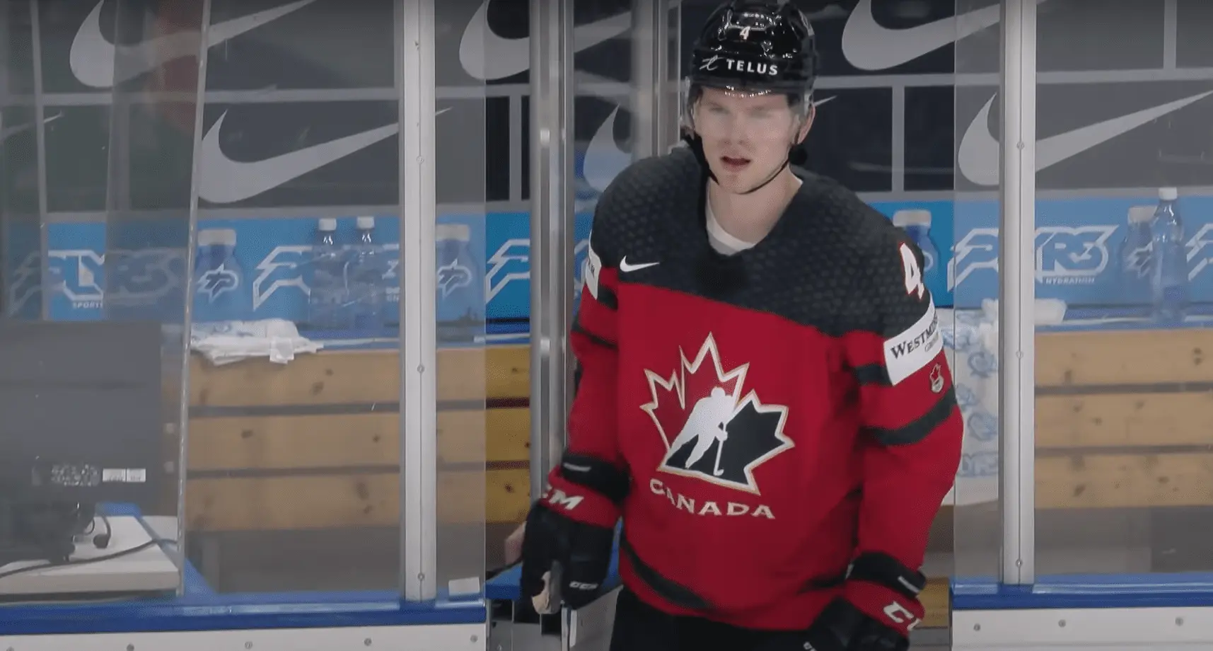 Bowen Byram ejected for slashing Jesse Puljujarvi at IIHF World  Championship - Daily Faceoff