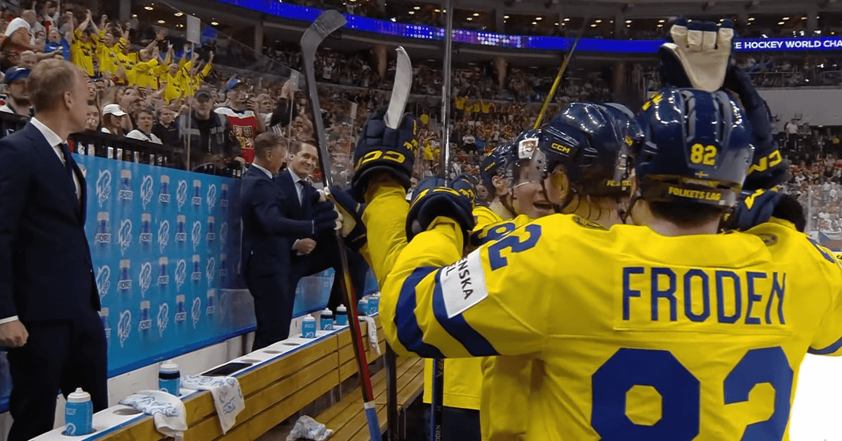 La Suède bat le Canada et remporte le bronze au Championnat mondial de