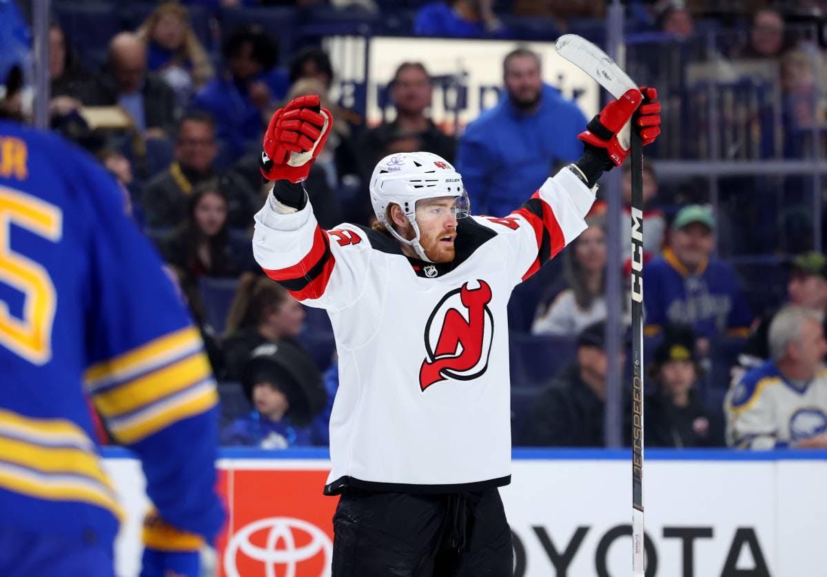 Devils re-sign Max Willman to one-year contract