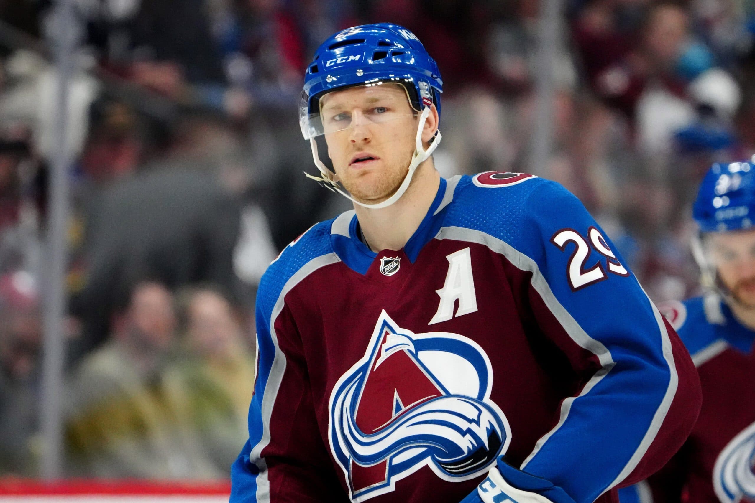 Use the bet365 bonus code DAILYBONUS to bet on Nathan MacKinnon and the Avalanche.