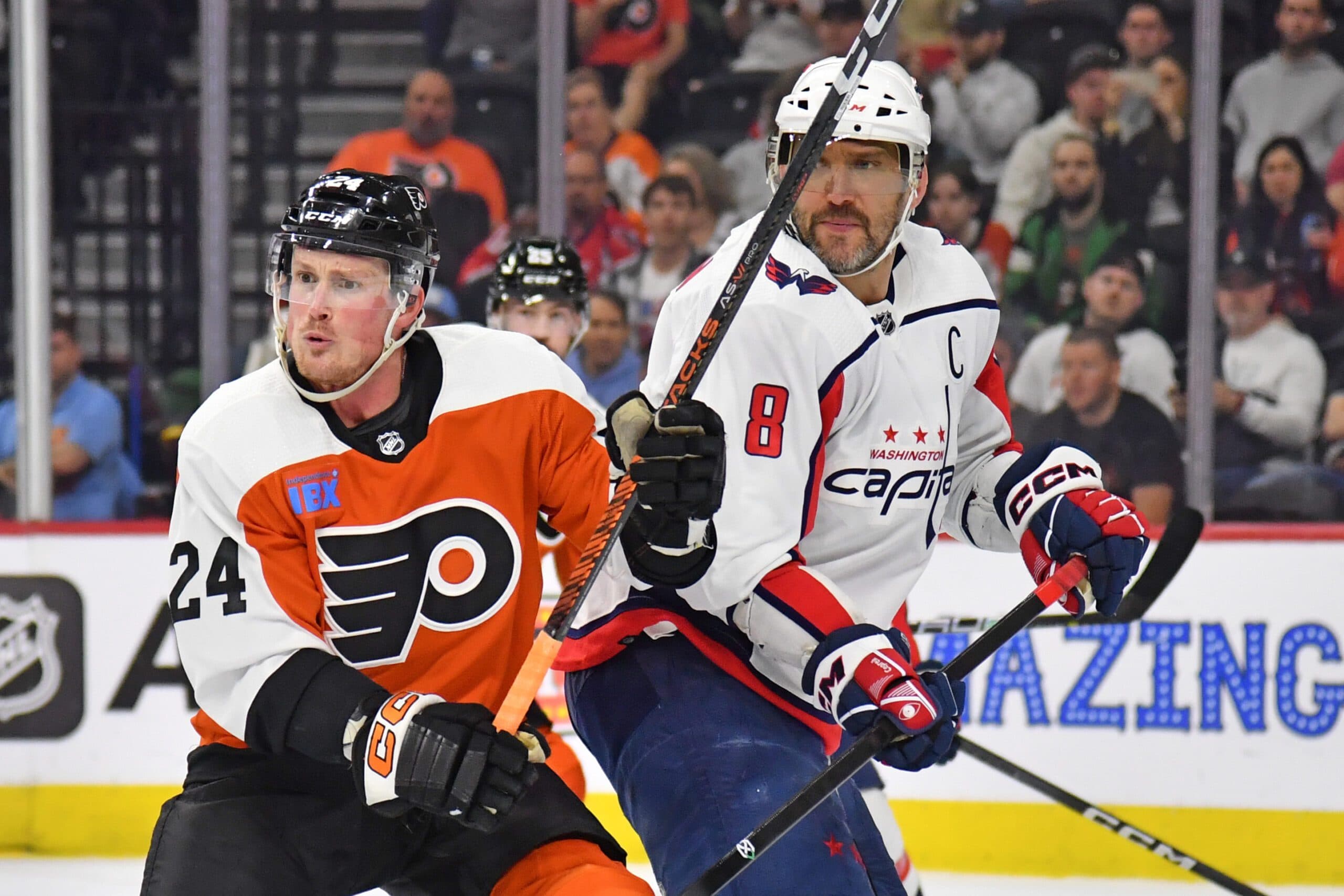 Nick Seeler and. Alex Ovechkin
