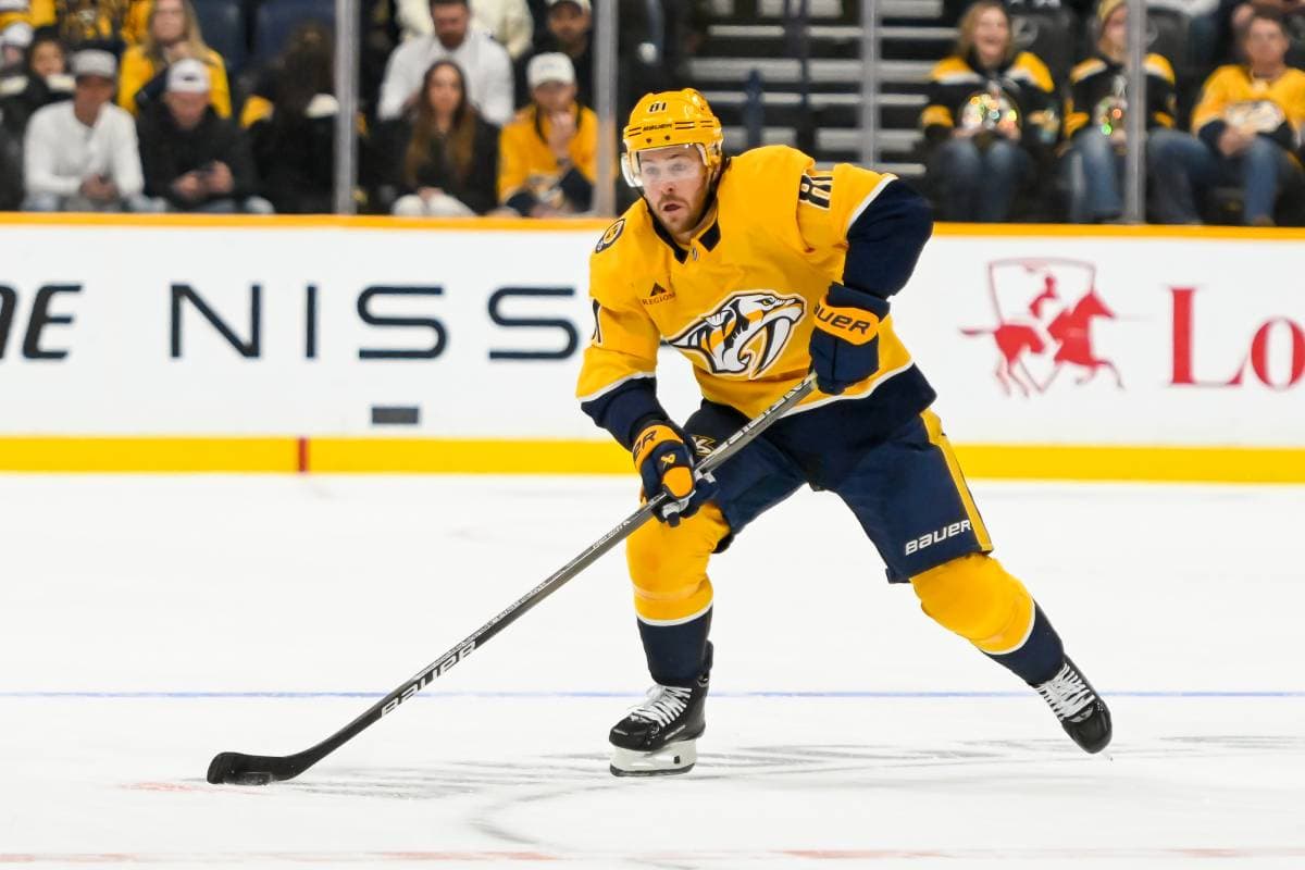 Predators’ Jonathan Marchessault to return following four-game injury absence