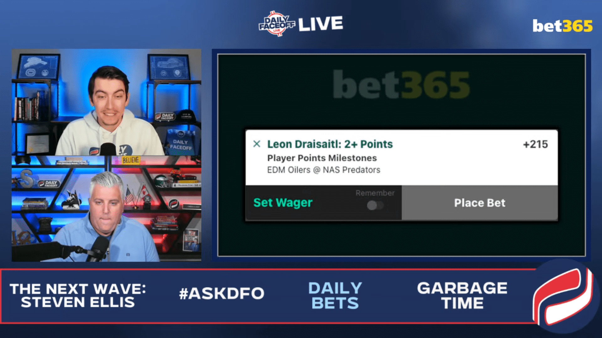 bet365 Daily Bets: Leon Draisaitl 2+ points and Sabres vs. Blue Jackets ...