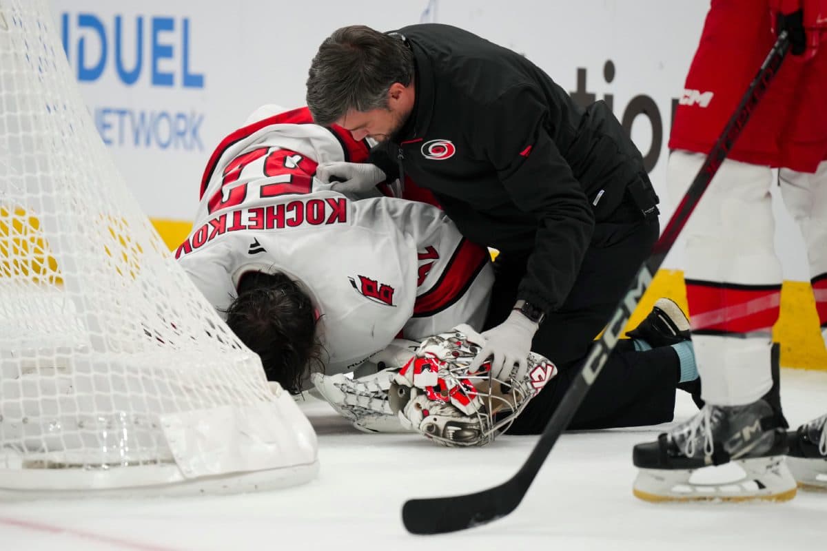 Hurricanes’ Pyotr Kochetkov in concussion protocal, no timetable for return