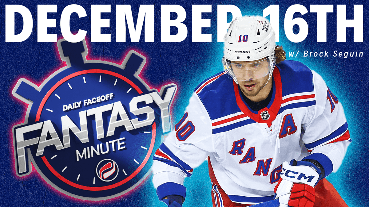 dailyfaceoff-fantasy-minute-12-16-24