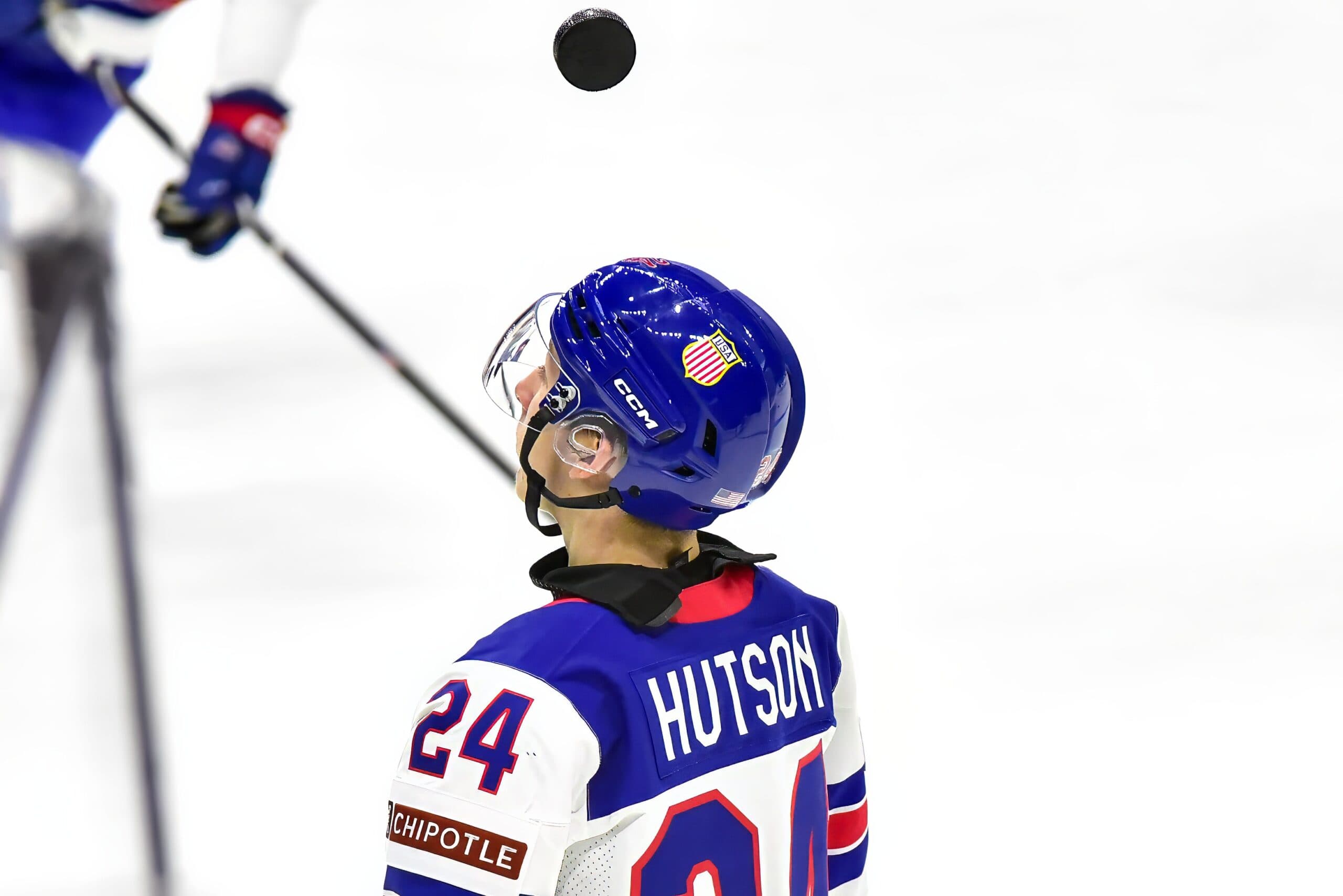 Can Cole Hutson replicate Lane’s success in the NHL?