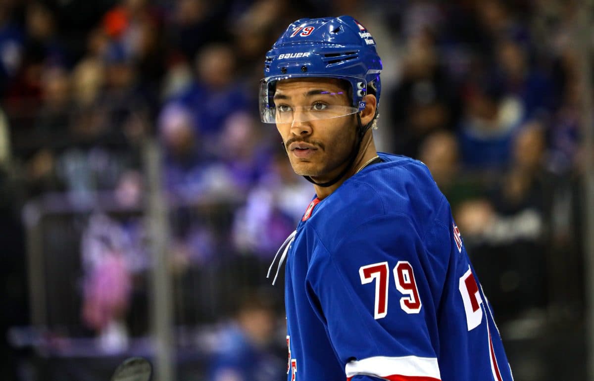 Rangers place K’Andre Miller on injured reserve with upper-body injury
