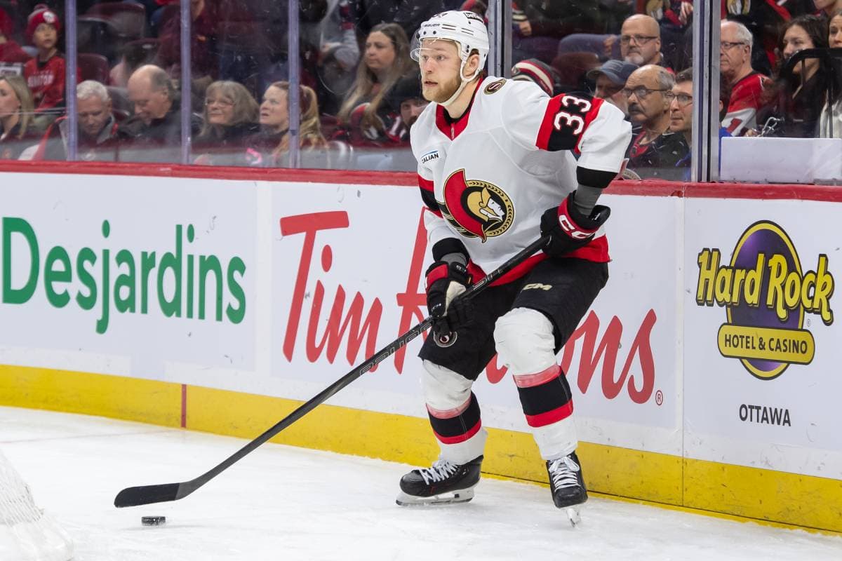 Senators sign Nikolas Matinpalo to two-year contract