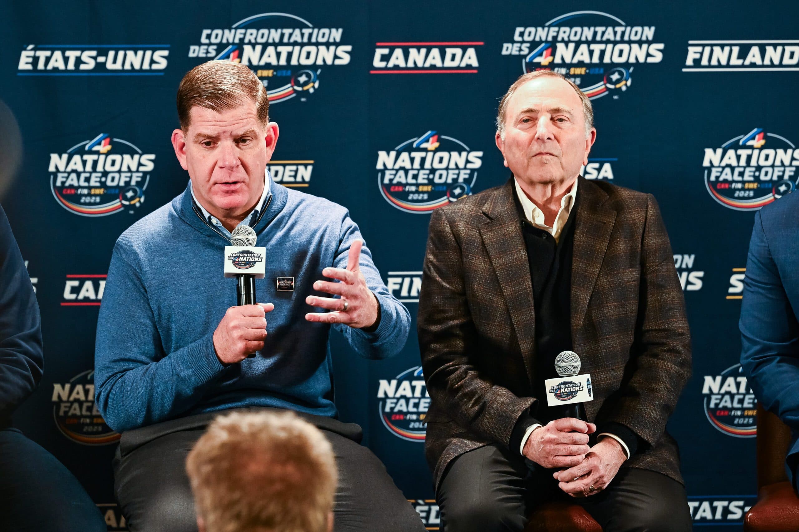 Marty Walsh and Gary Bettman