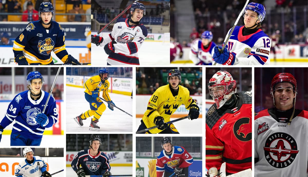 2025 NHL Mock Draft Top 32 Prospects After Trade Deadline BVM Sports