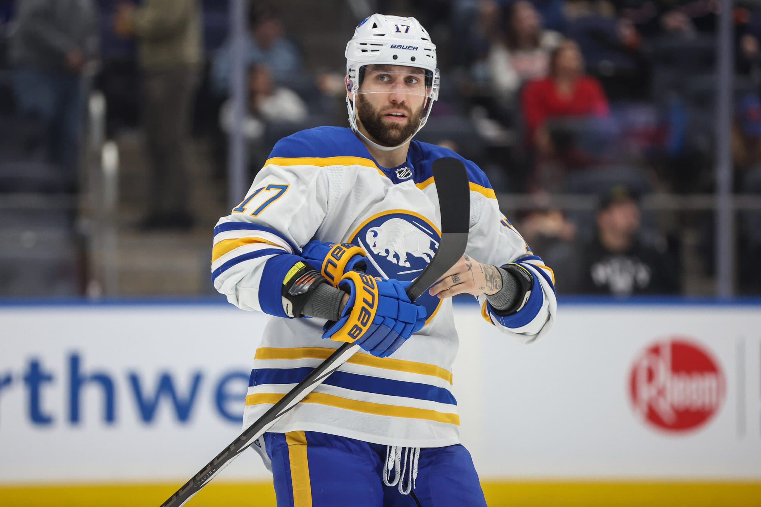 Sabres’ Jason Zucker to return following six-game injury absence