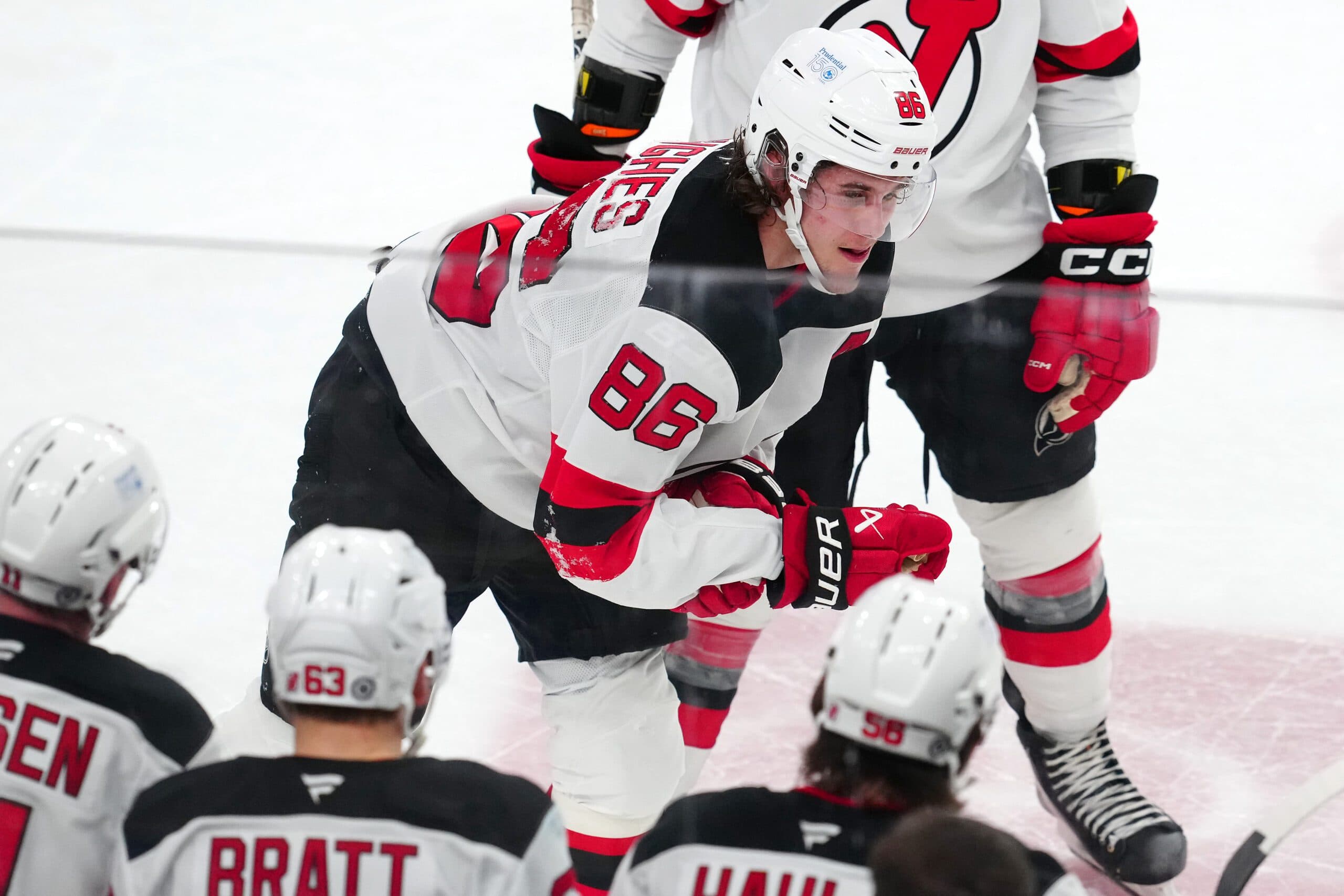 Jack Hughes New Jersey Devils