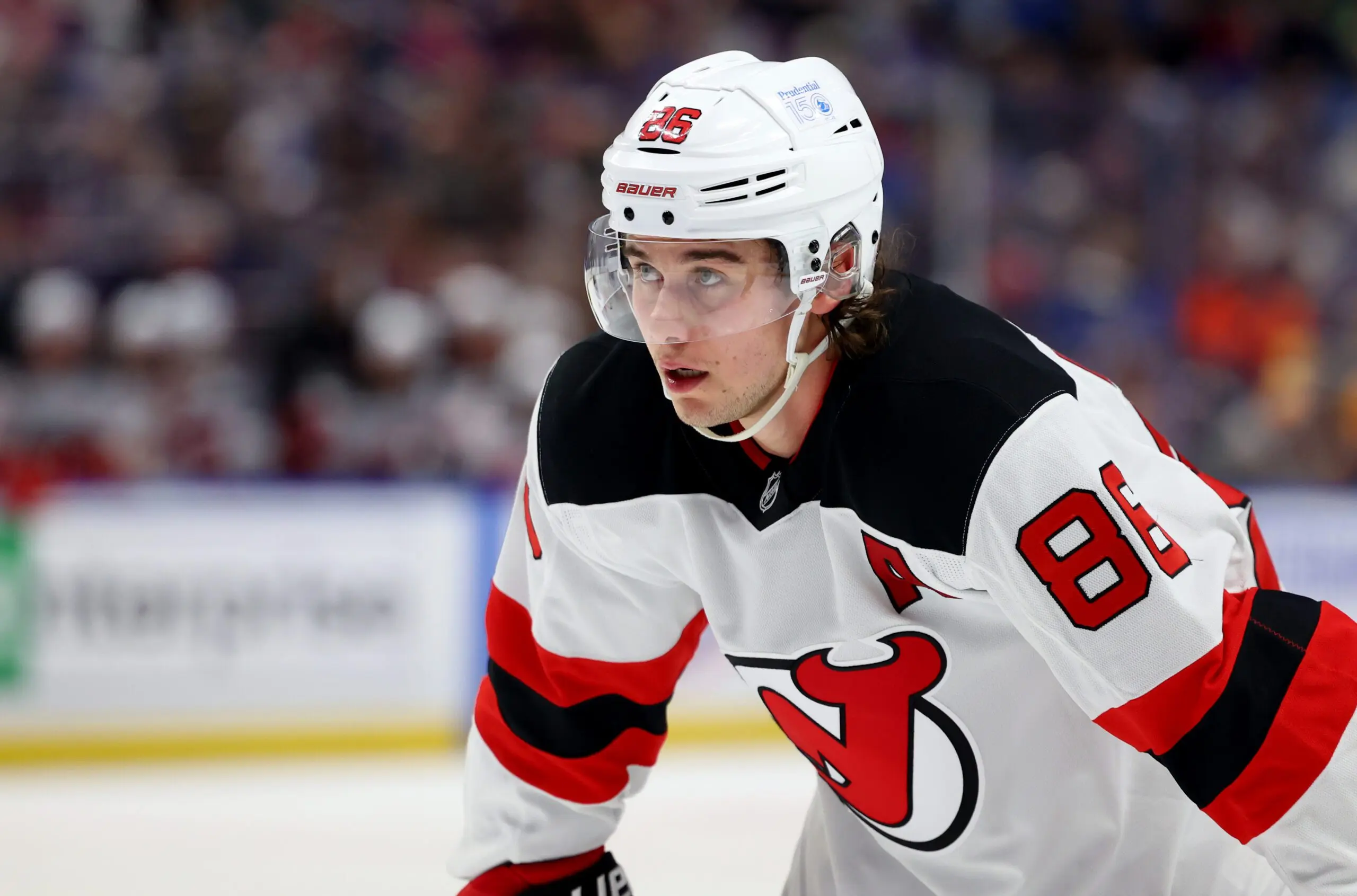 New Jersey Devils center Jack Hughes