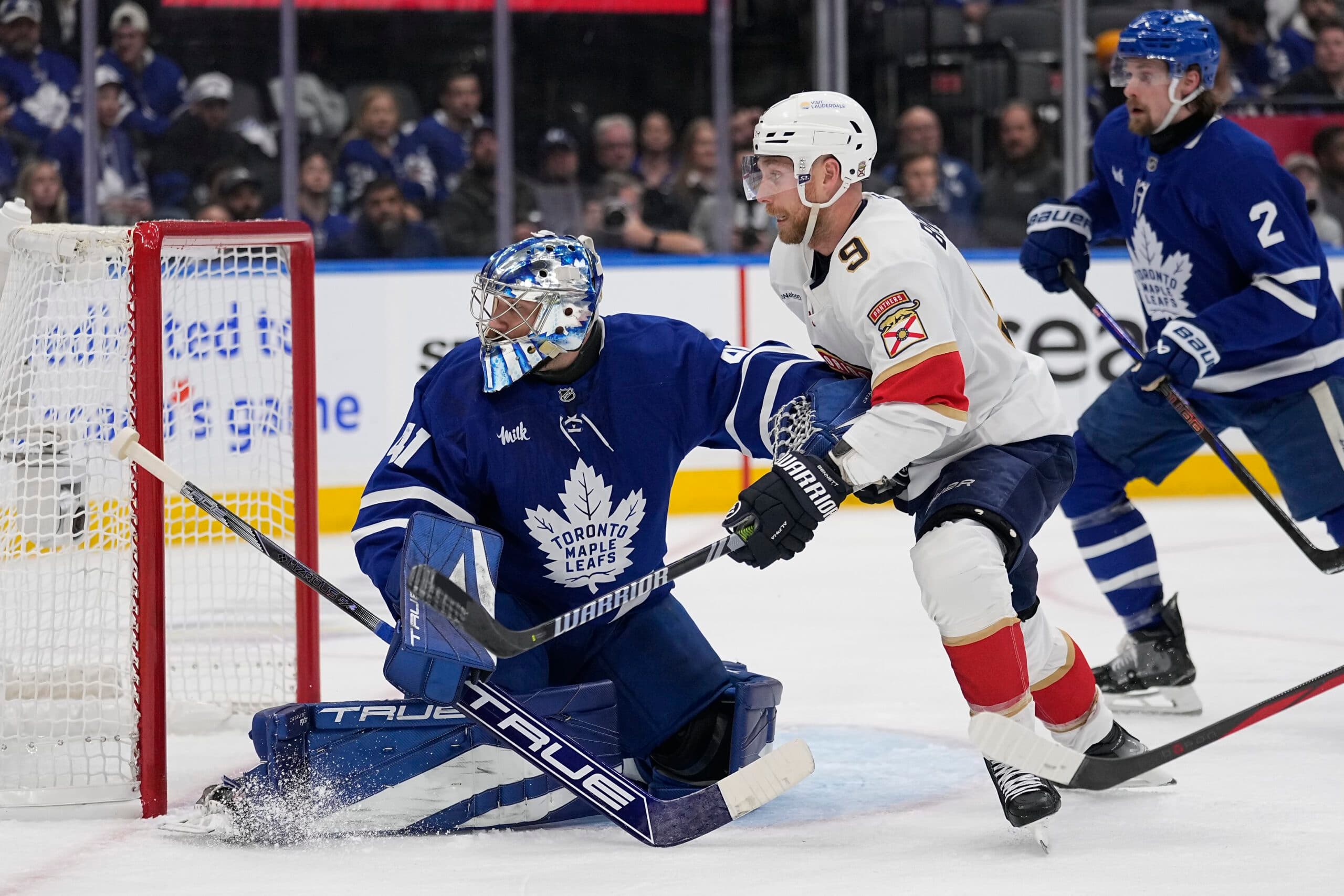 Report: Panthers’ Sam Bennett won’t receive discipline for hit on Leafs’ Anthony Stolarz
