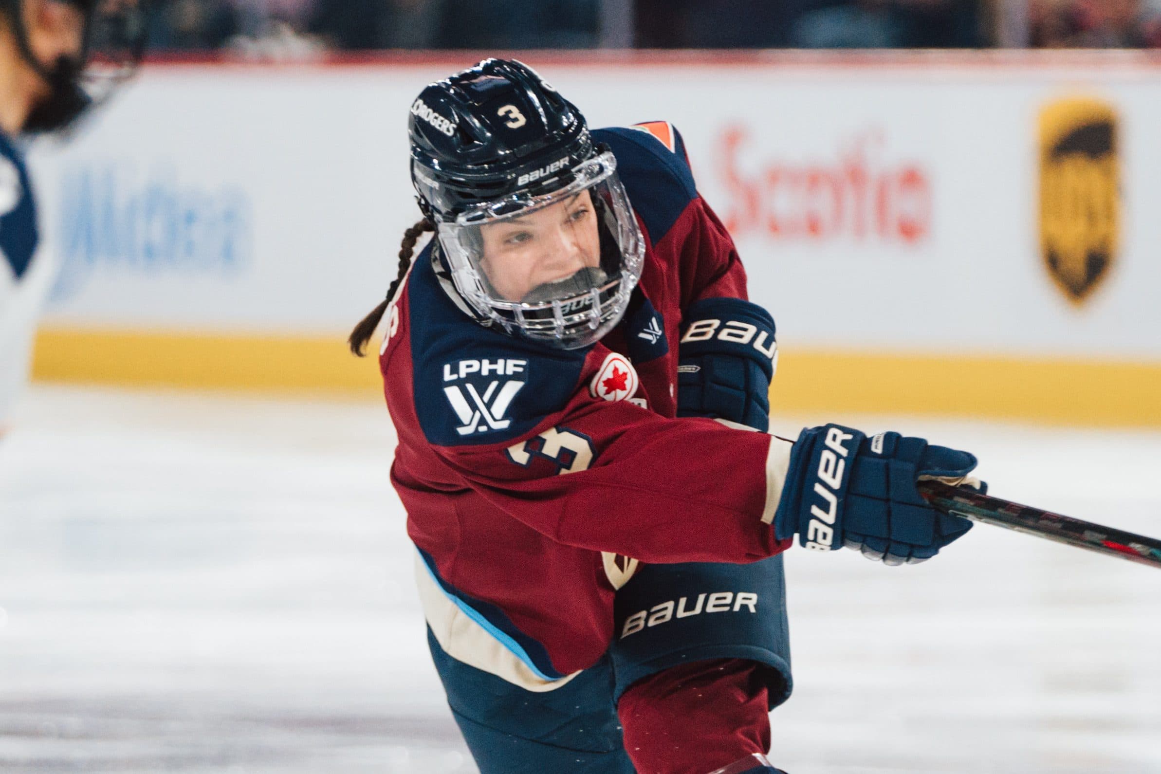 Montreal Victoire defender Cayla Barnes