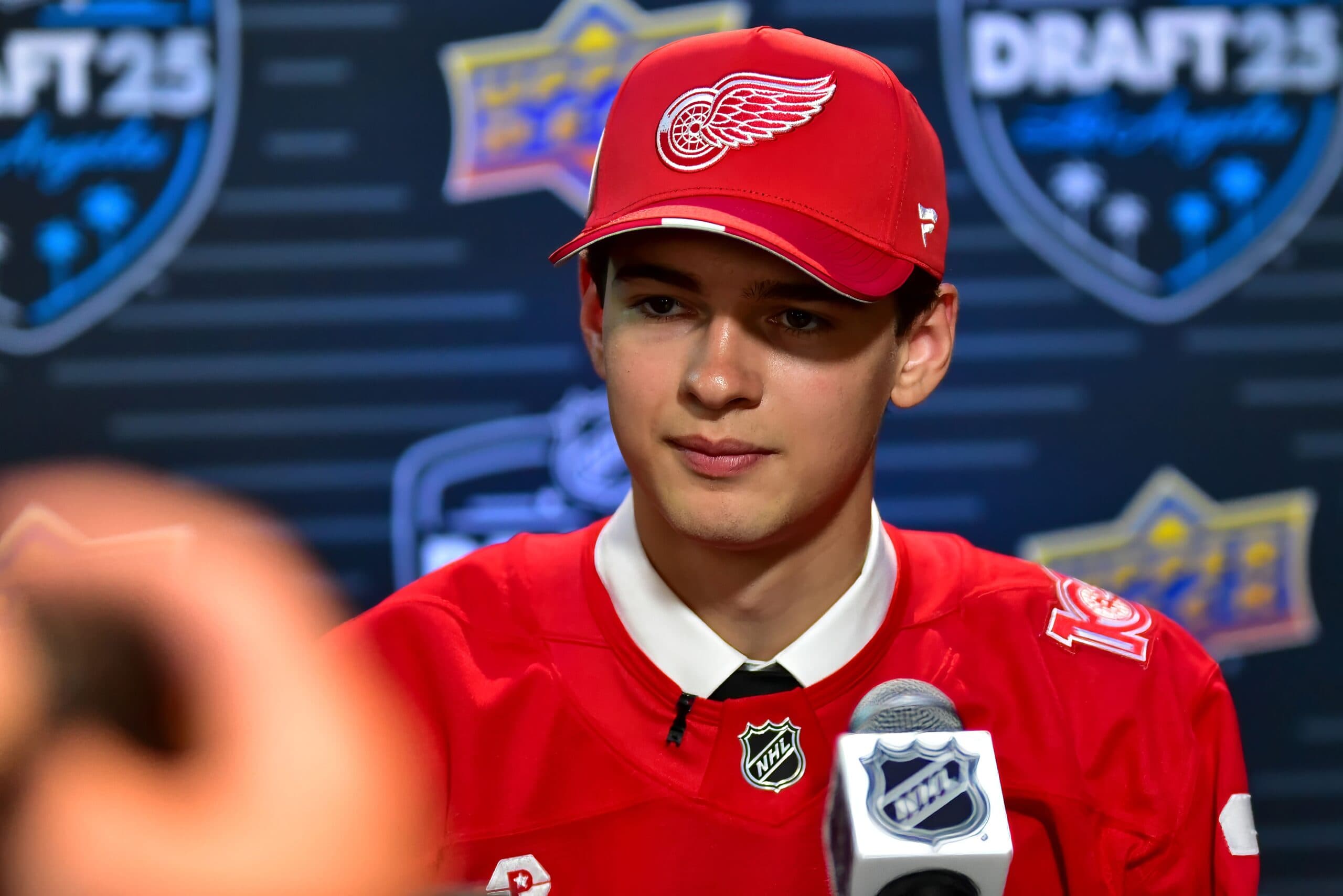 Red Wings sign Carter Bear to three-year, entry-level contract