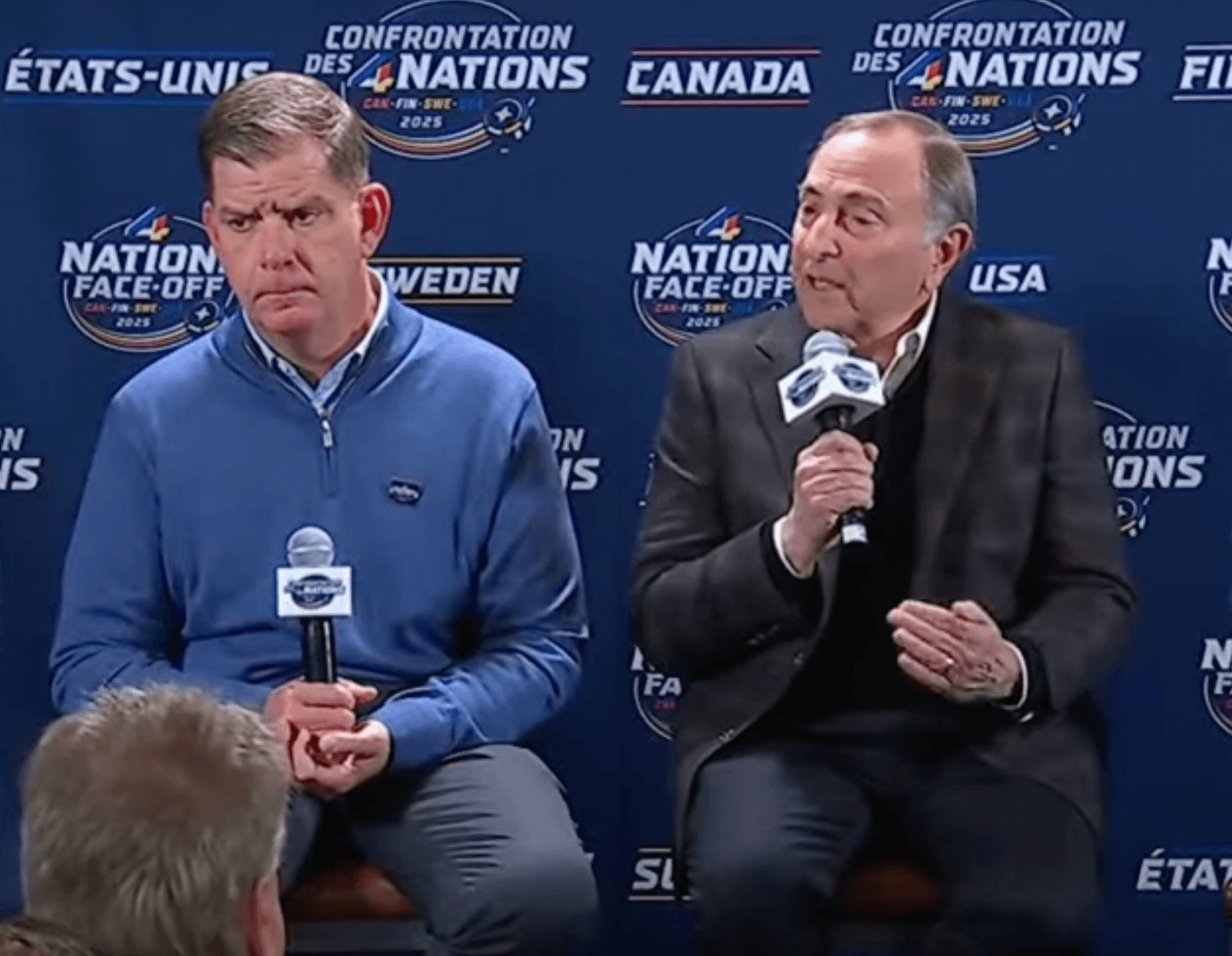 Marty Walsh and Gary Bettman