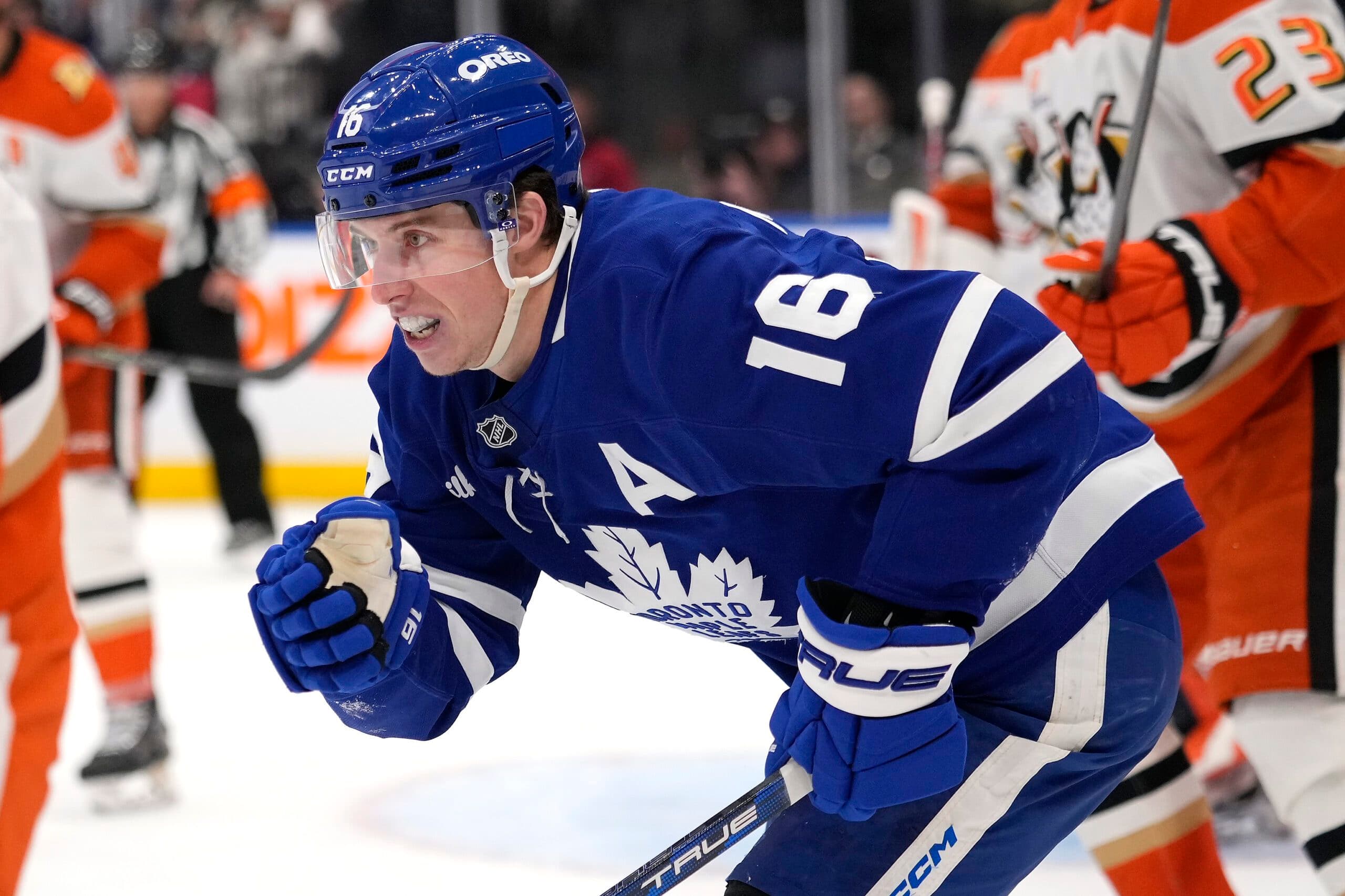 Toronto Maple Leafs right winger Mitch Marner