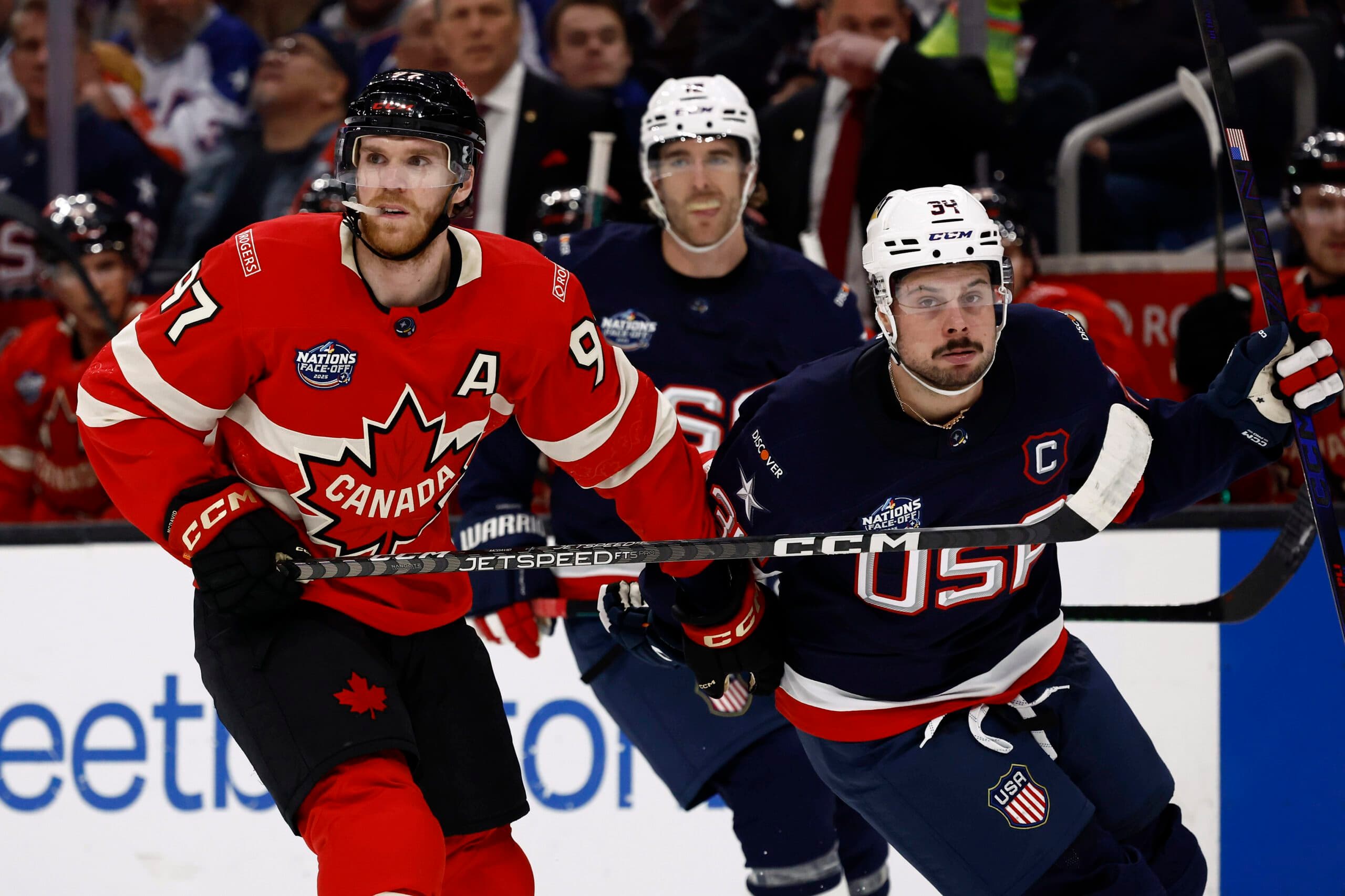 Connor McDavid and Auston Matthews