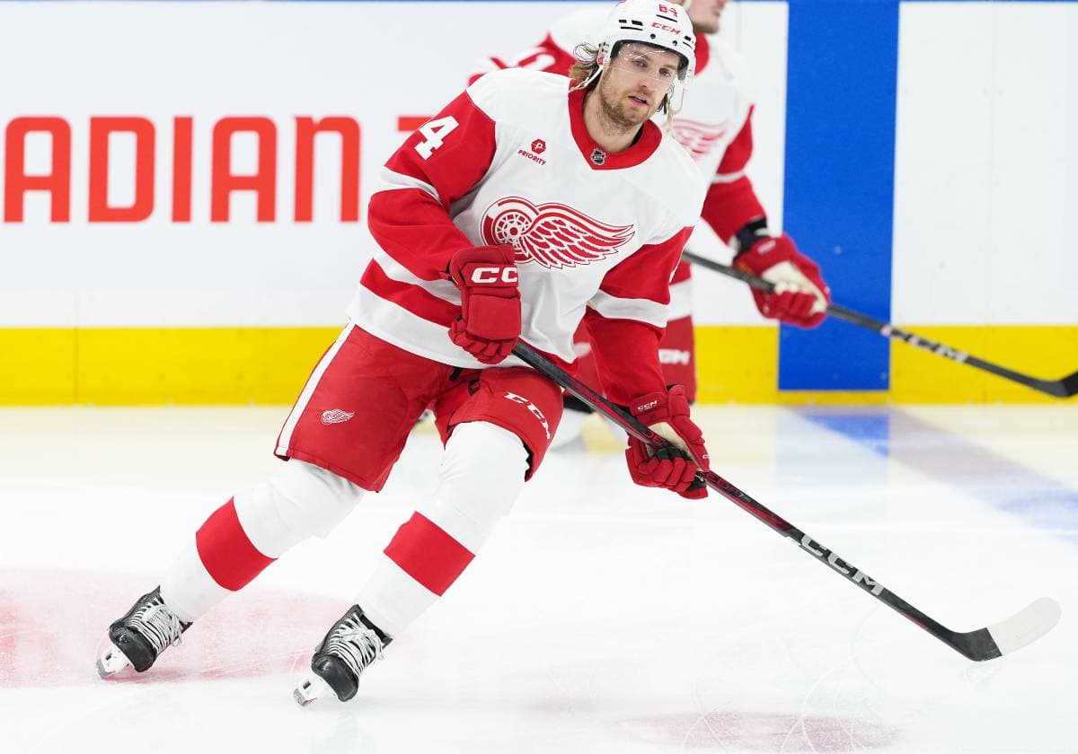Red Wings re-sign William Lagesson to two-year contract extension