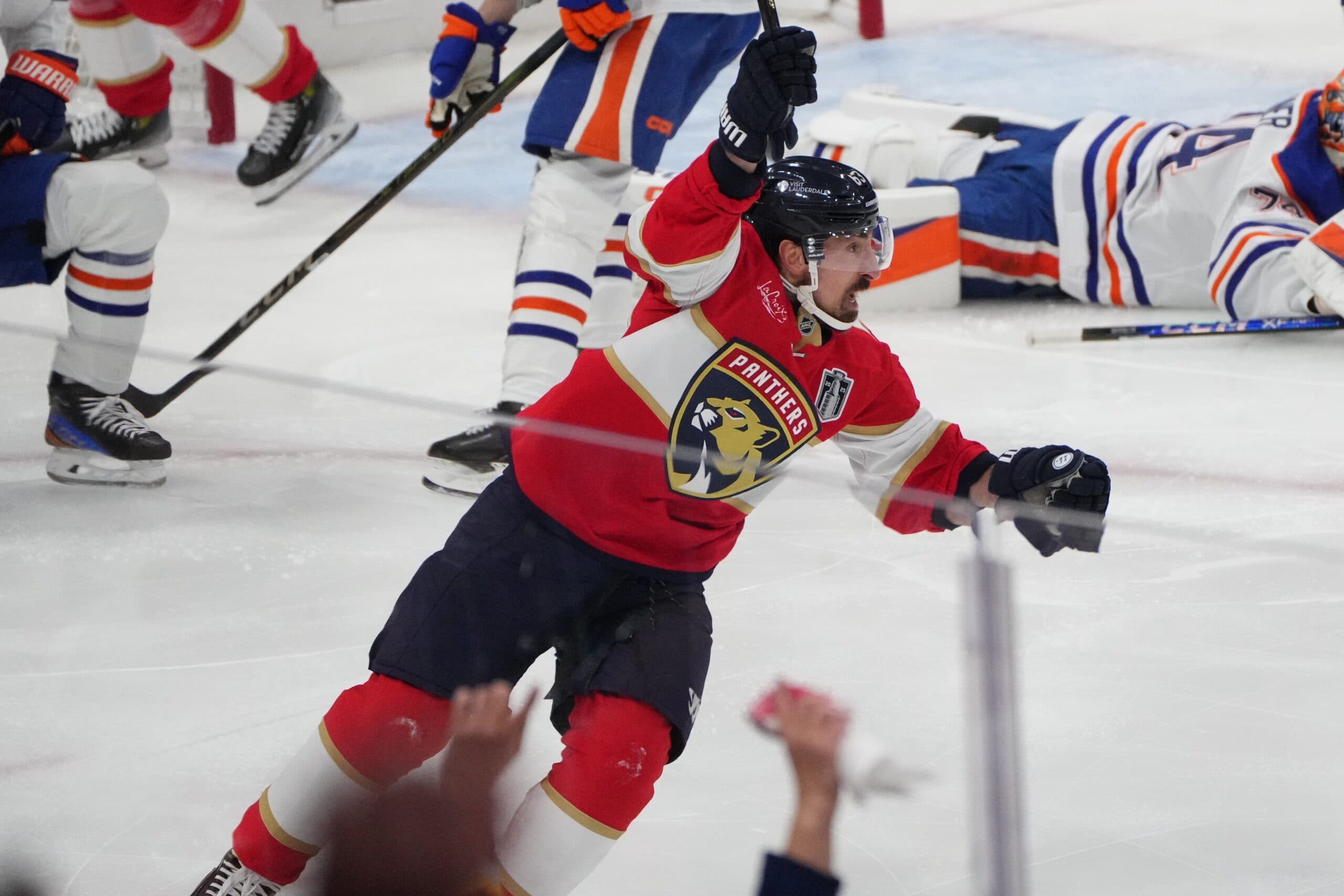 Panthers’ Marchand: oldest to score in first three games of Stanley Cup Final 