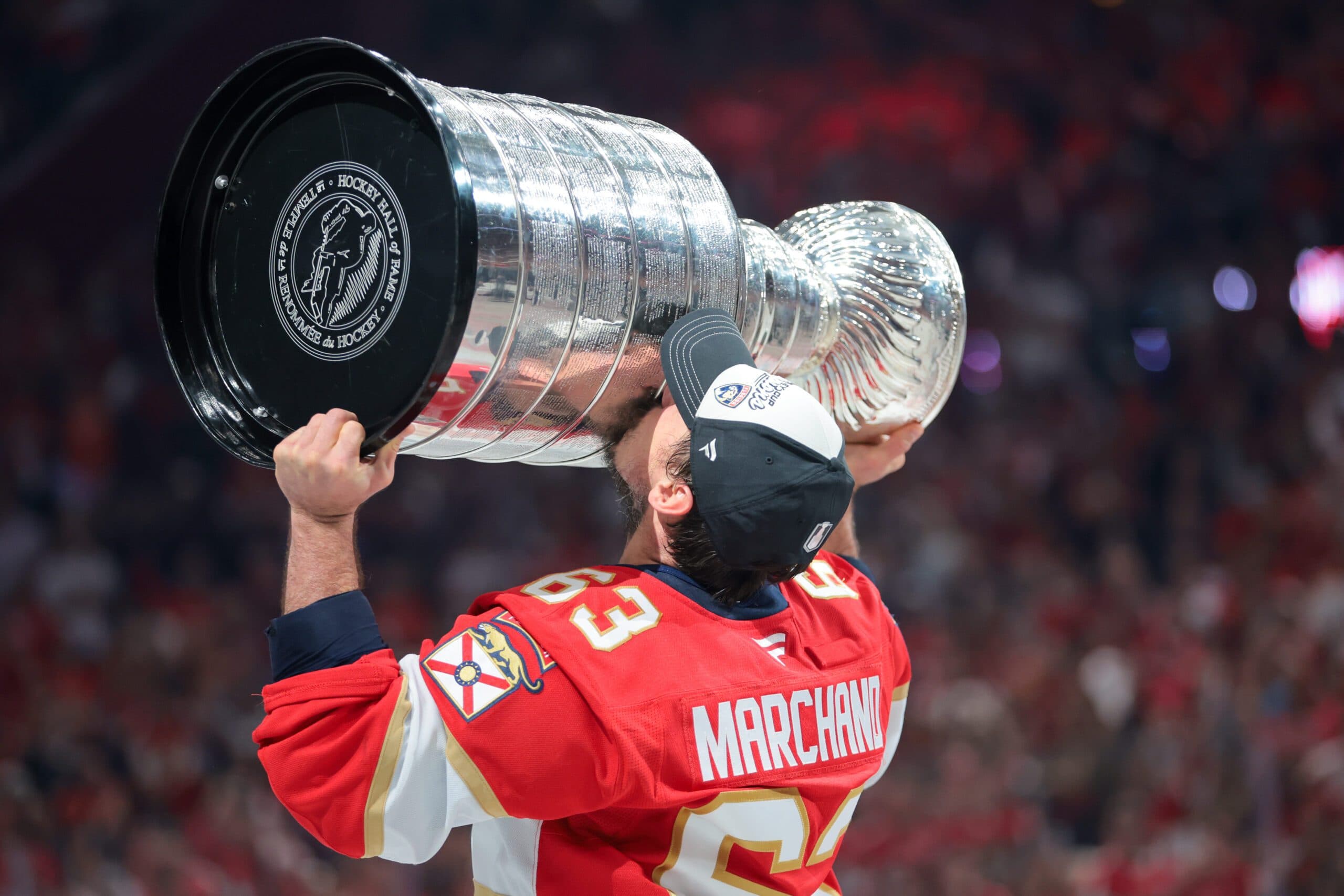 Florida Panthers left winger Brad Marchand