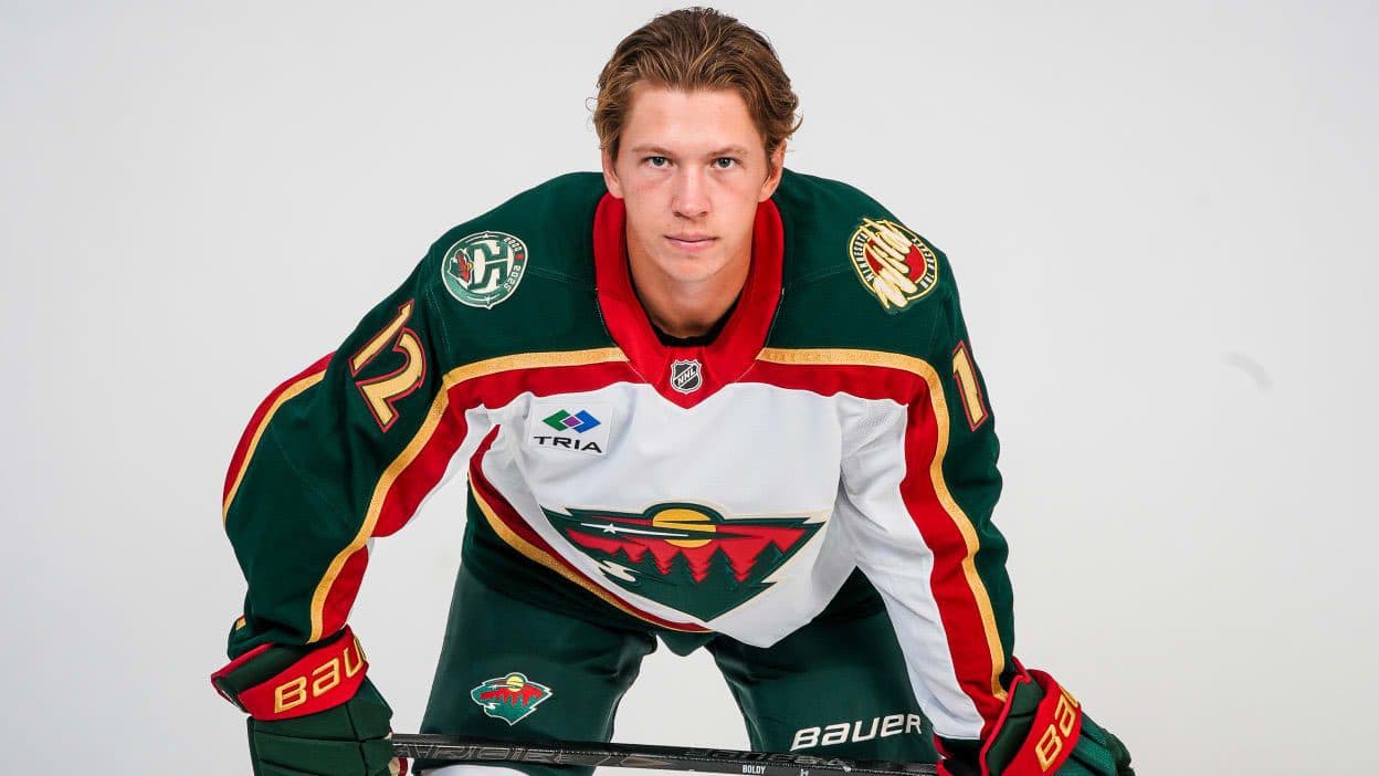 Wild bring back classic jersey for 25th anniversary for select games