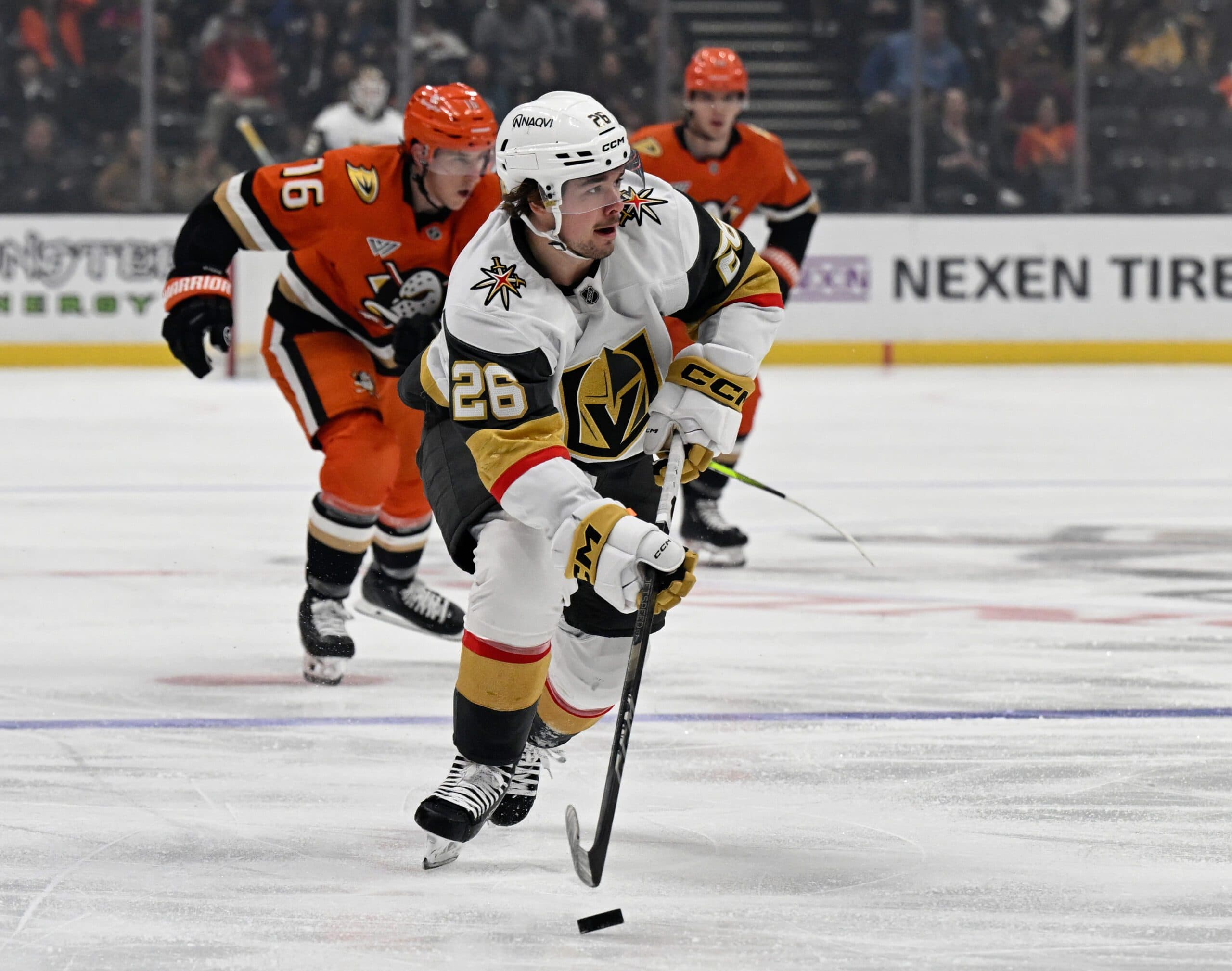 RFA Alex Holtz attends Golden Knights’ training camp on PTO while awaiting new contract
