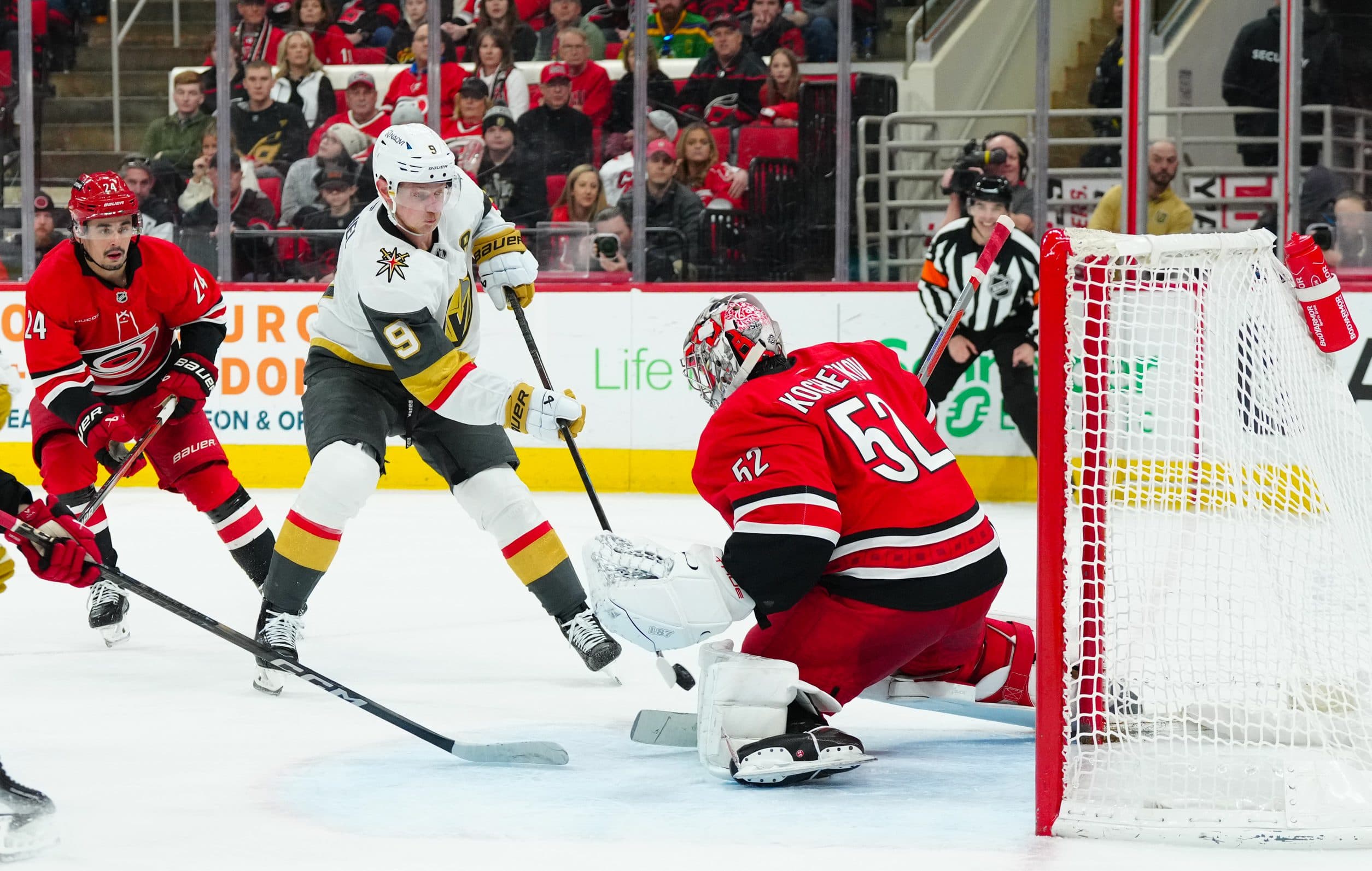Jack Eichel and Pyotr Kochetkov