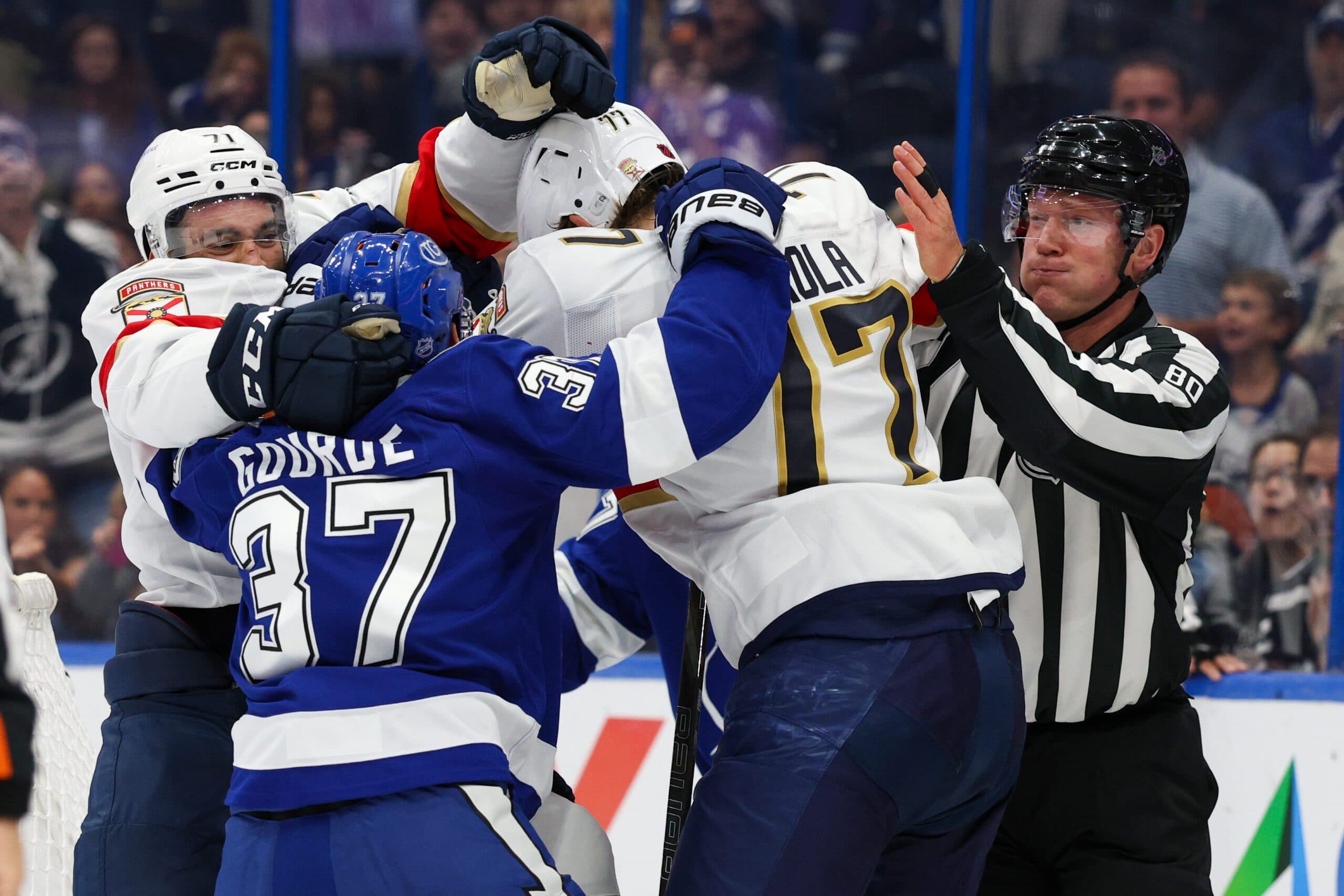 Panthers have goal taken away because an illegal player was involved