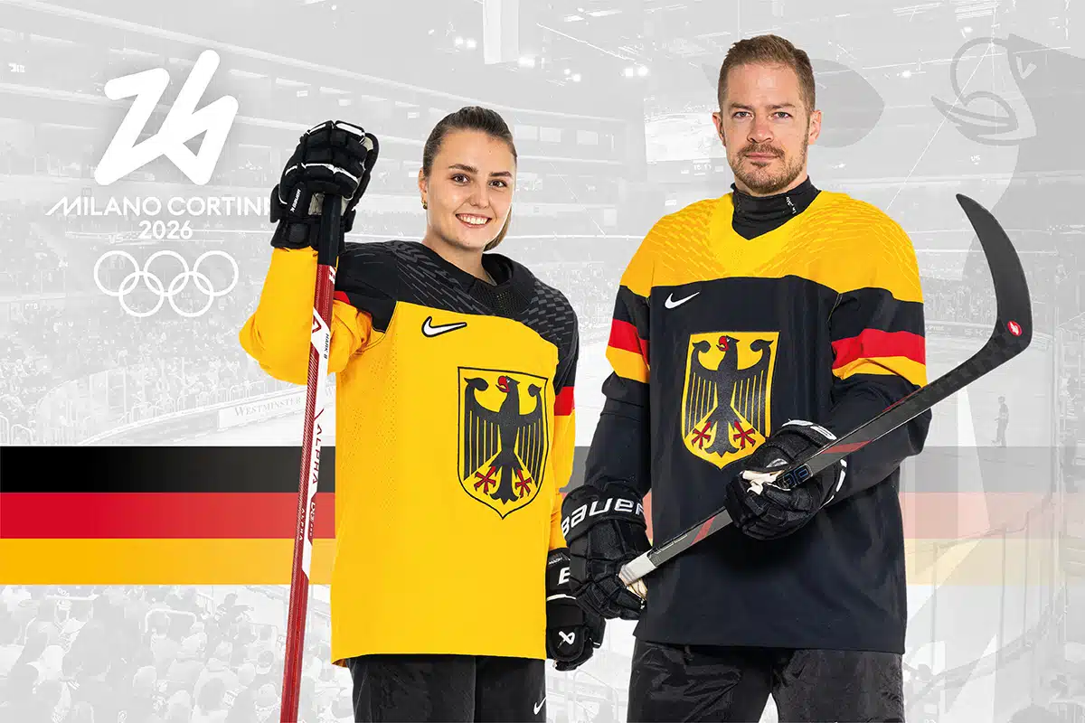 Germany unveils jerseys for 2026 Winter Olympic hockey tournament