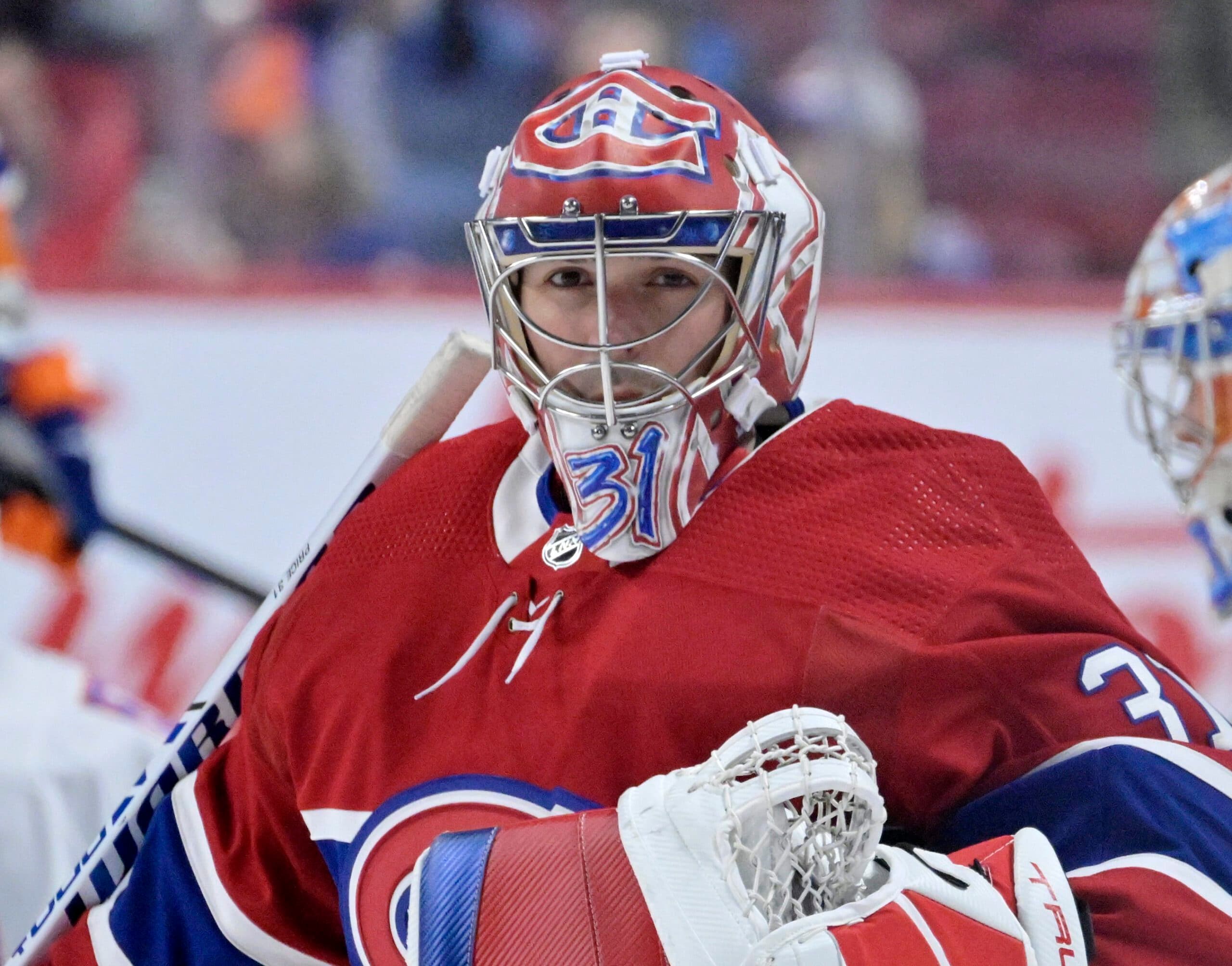 Montreal Canadiens goaltender Carey Price