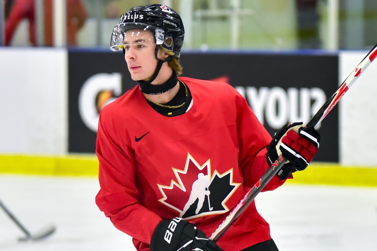 Gavin McKenna Scores Own Goal in World Junior Warm-Up vs Sweden
