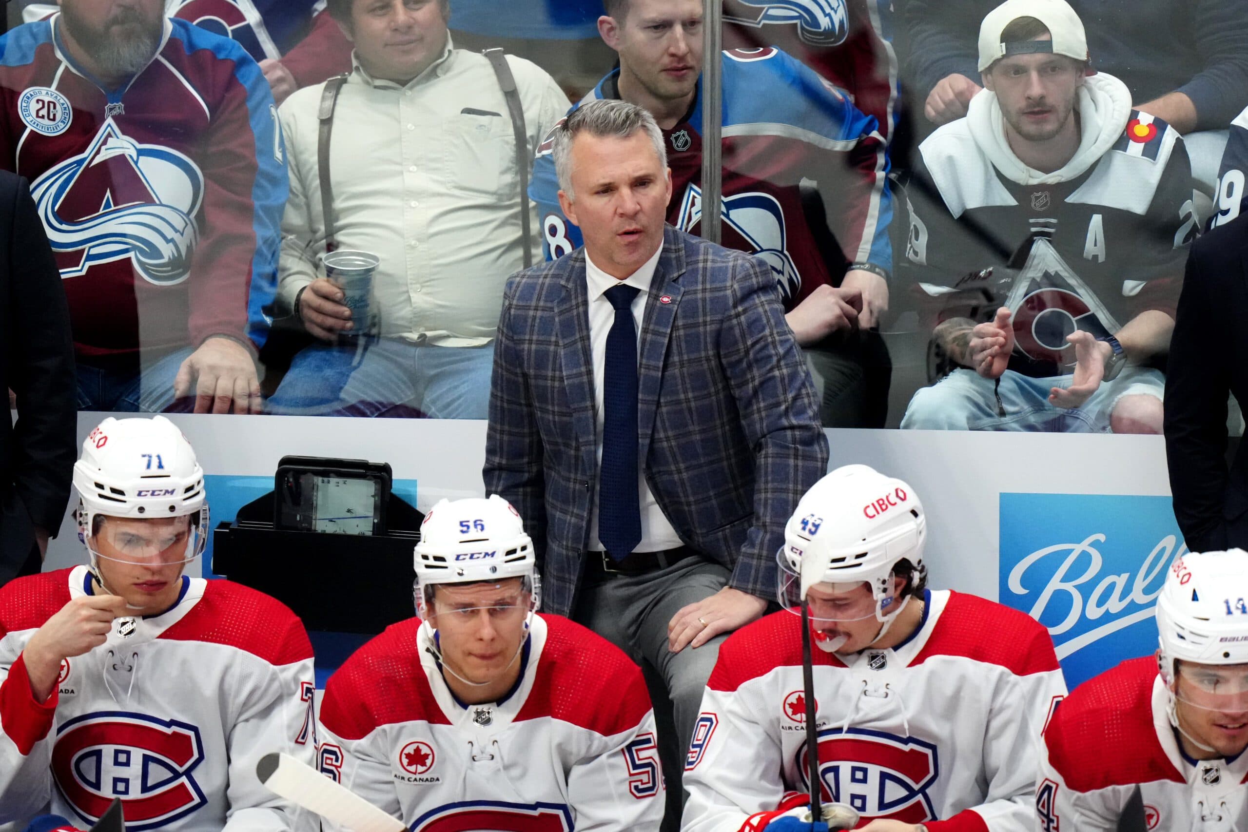 Montreal Canadiens head coach Martin St. Louis
