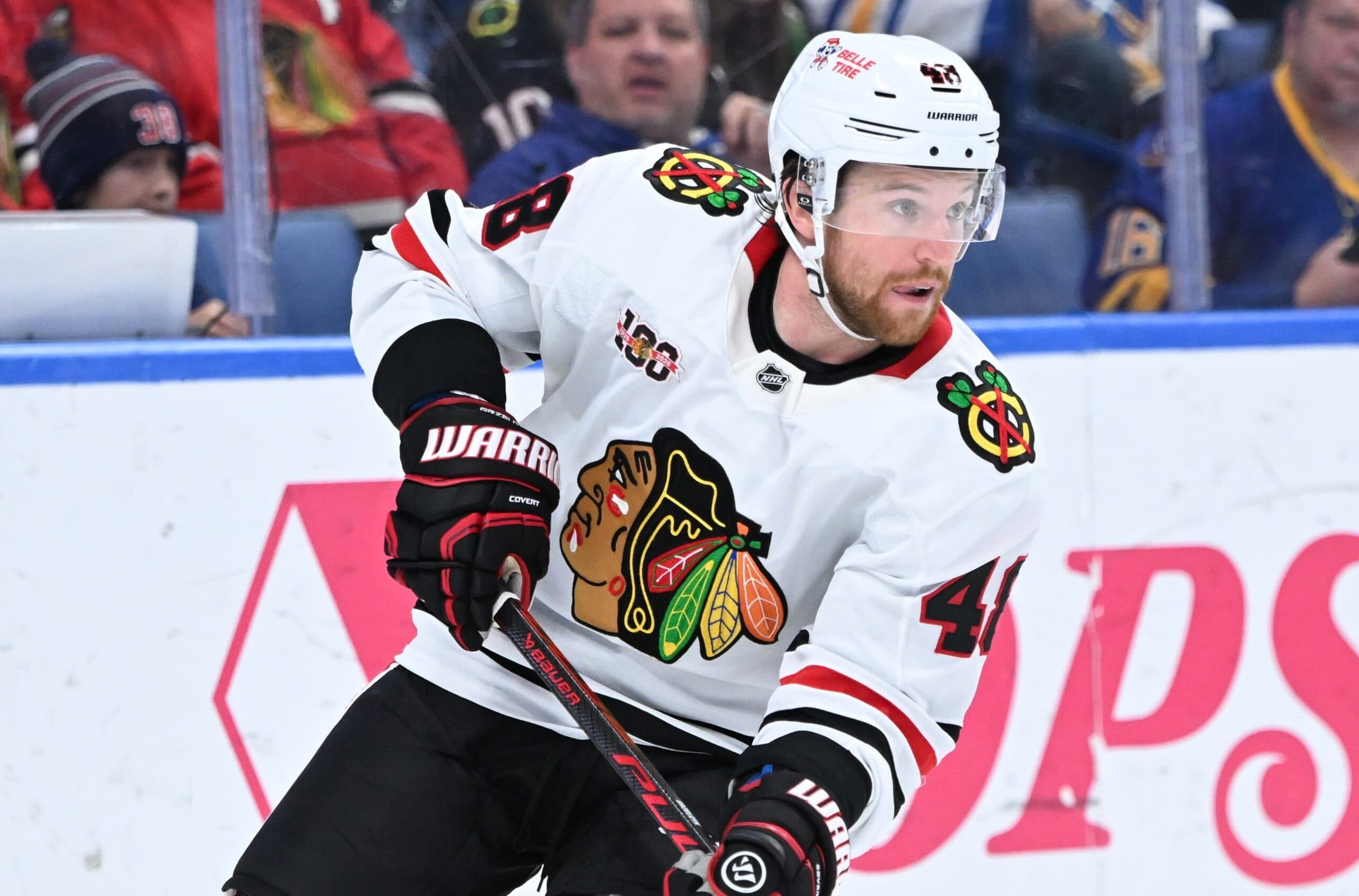 Blackhawks’ Matt Grzelcyk fined for cross-checking Senators’ Tim Stutzle