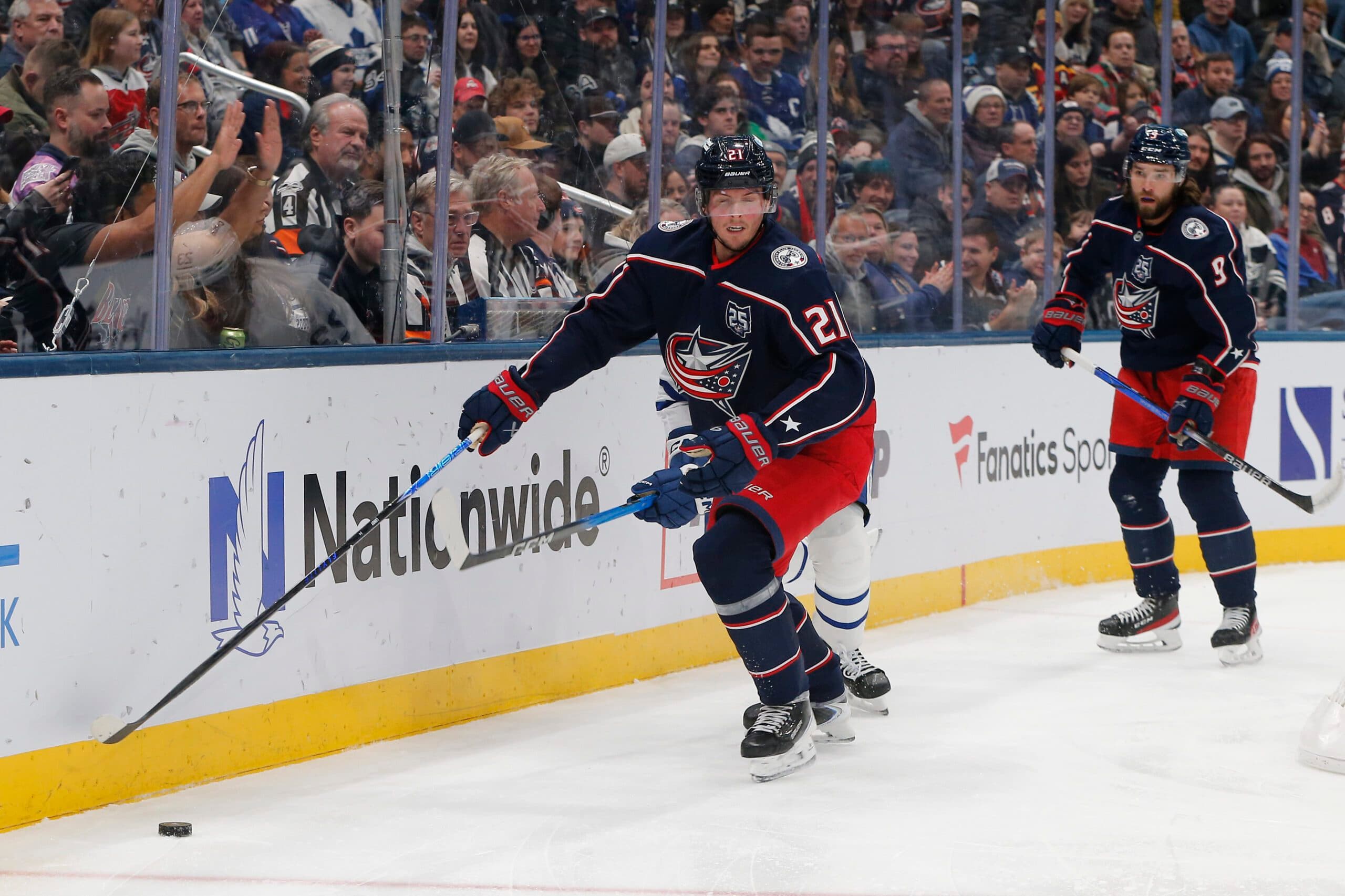 Blue Jackets’ Isac Lundestrom out week-to-week with lower-body injury