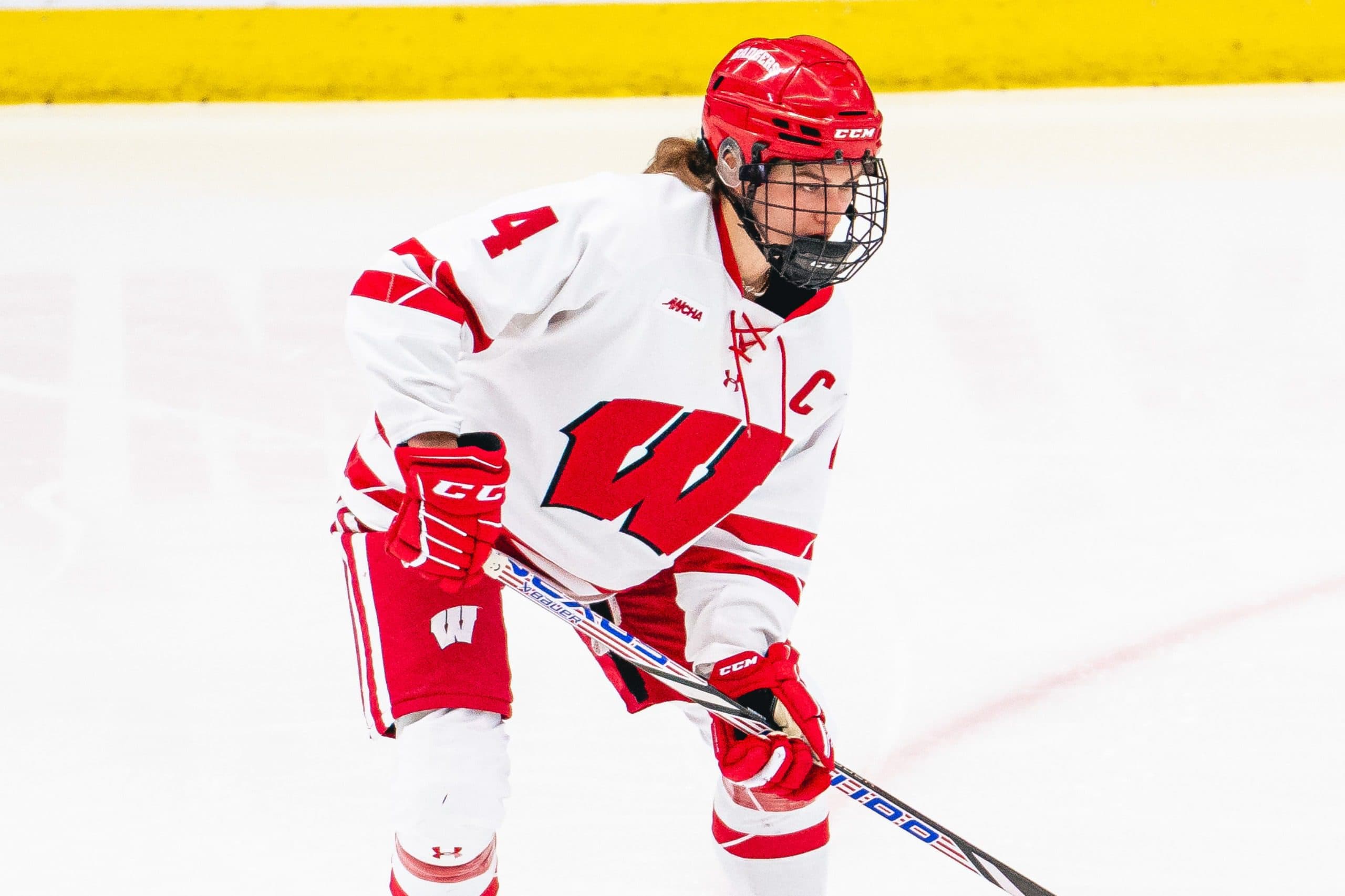 Wisconsin defender Caroline Harvey