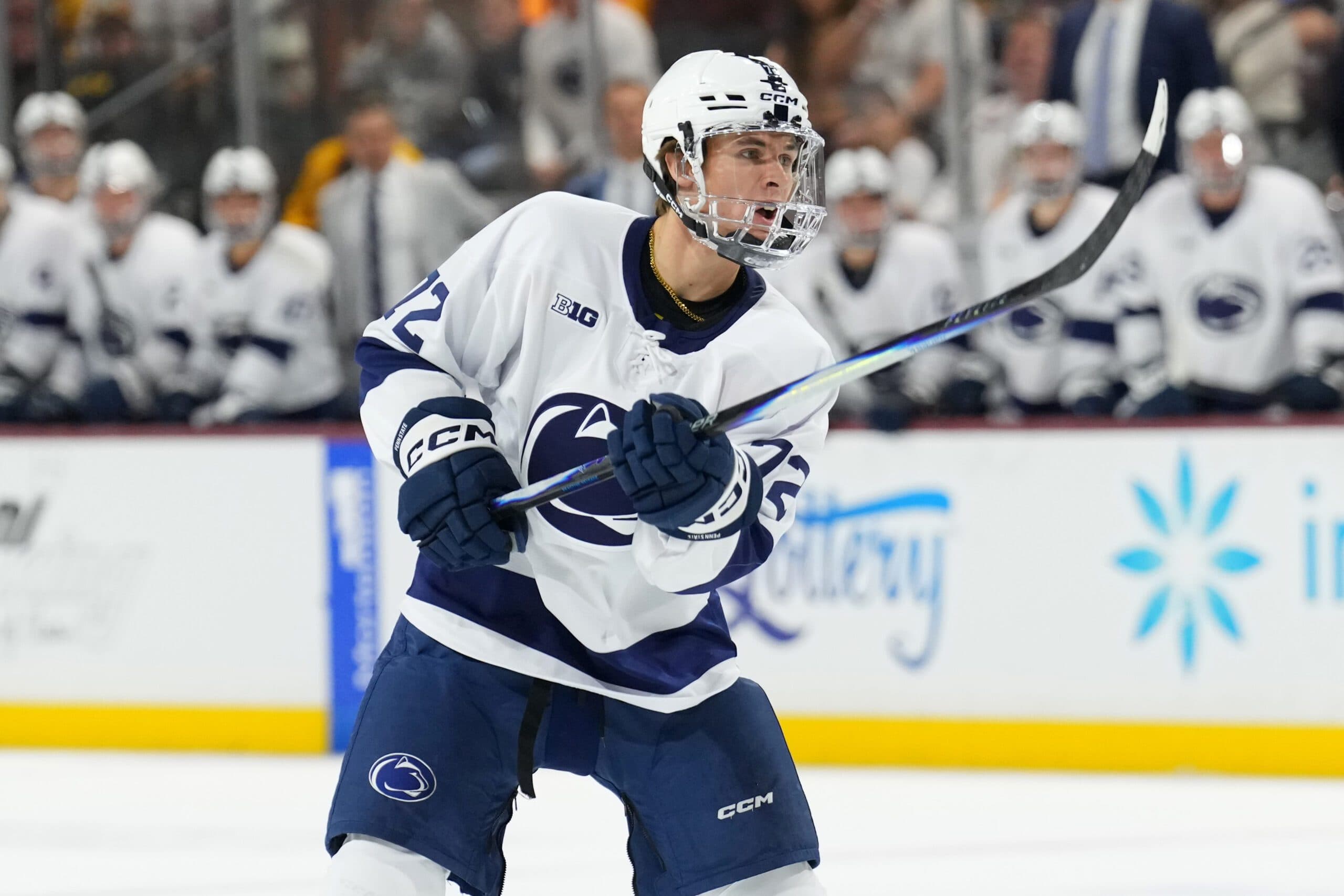 Penn State left winger Gavin McKenna