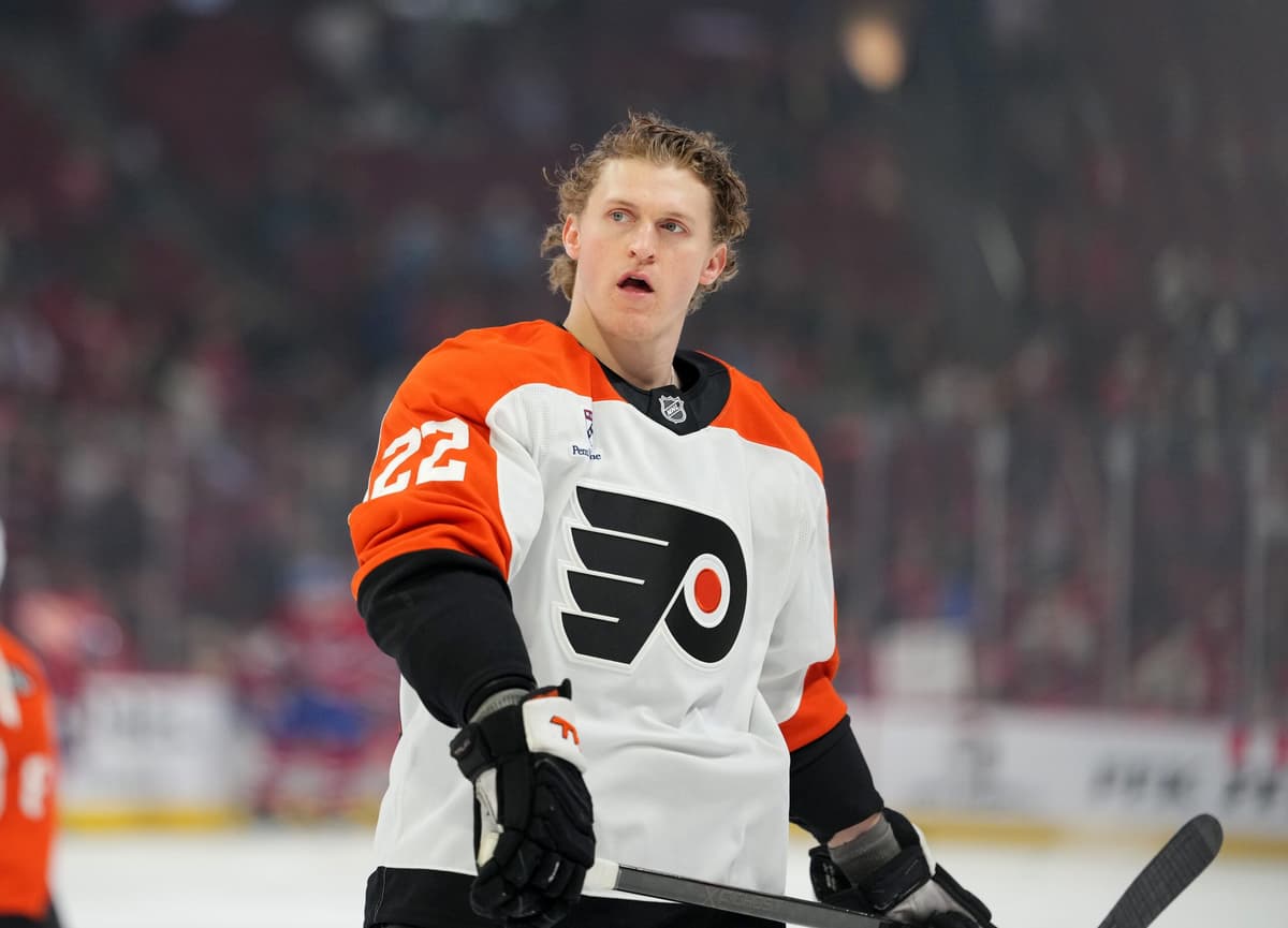 Dvorak Expected to Play Game 3, But Tippett Out as Flyers' Forward Depth Takes Another Hit