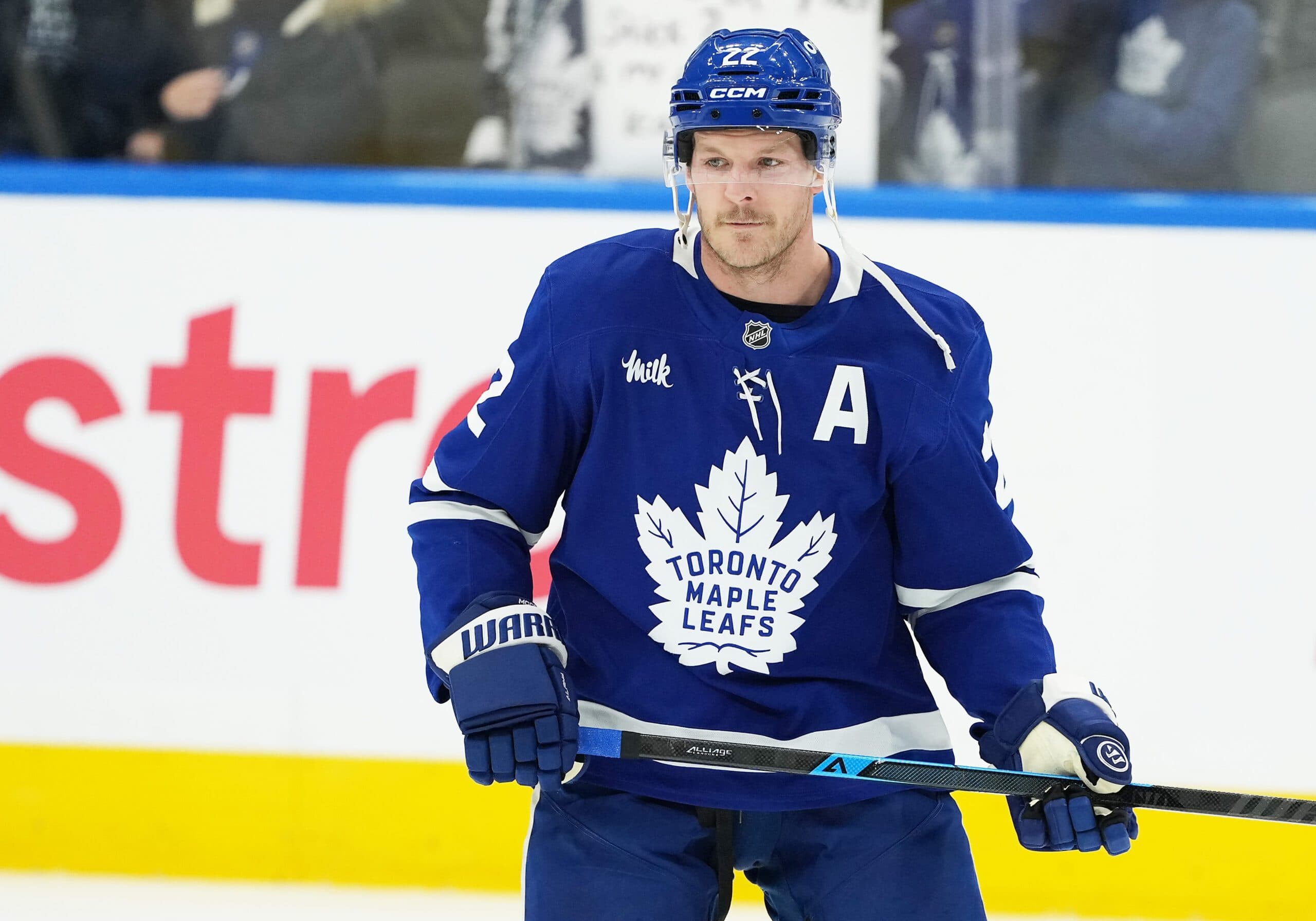 McCabe exited Saturday's 4-3 overtime loss to the New York Islanders in the third period and did not return.