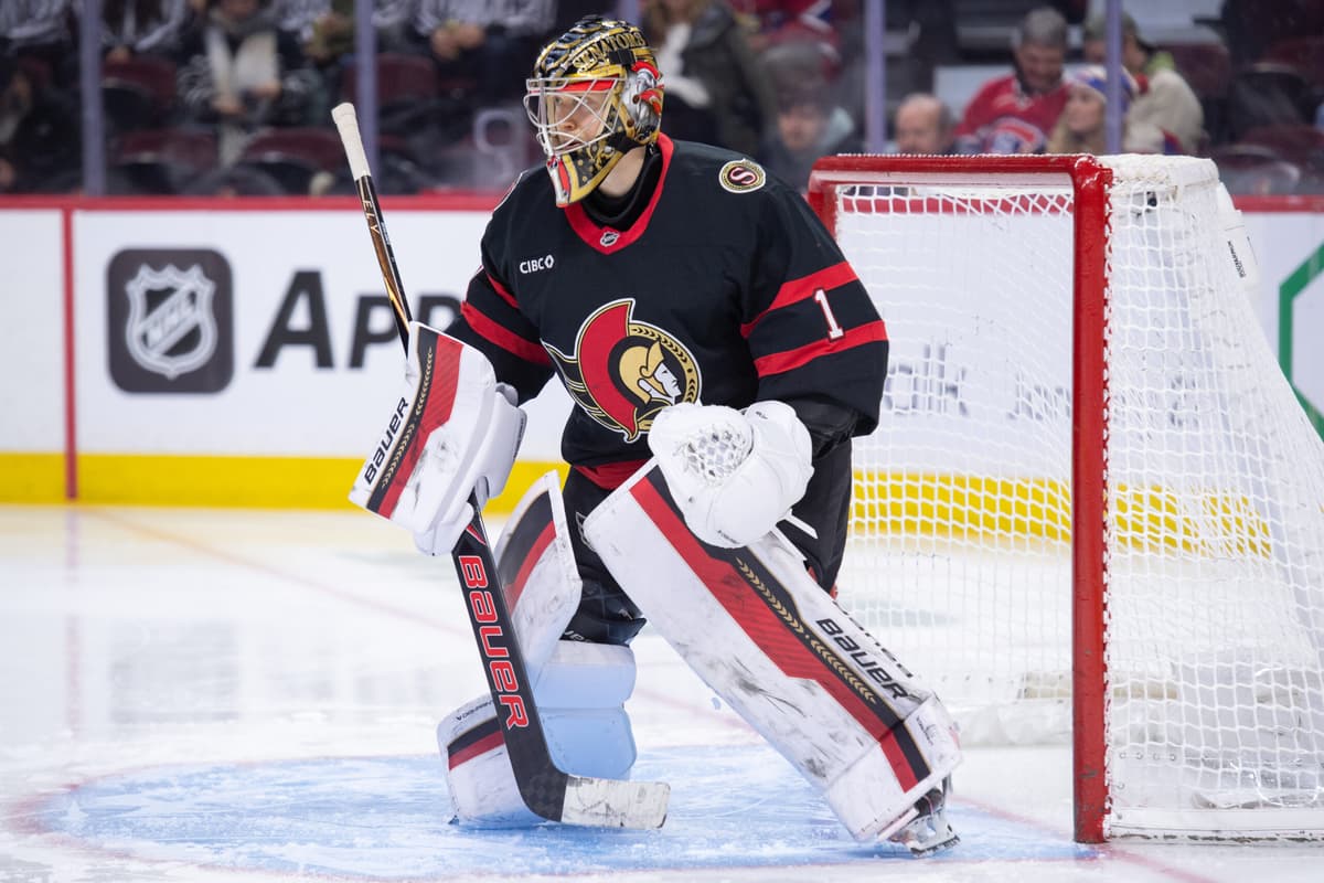 Should Leevi Merilainen still be the backup for the Senators?