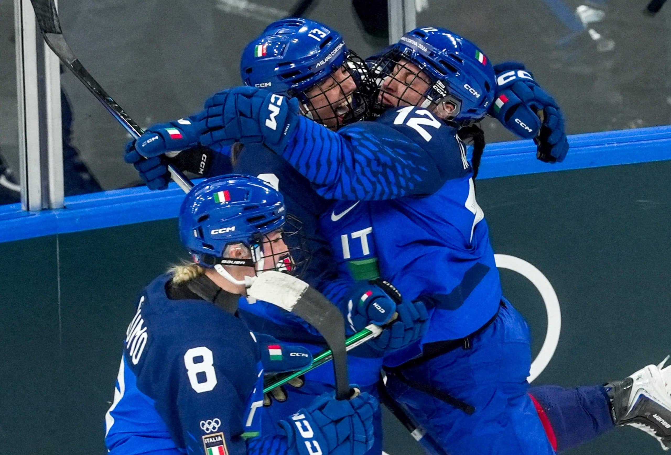 ‘Nobody believed in us’: Italy carves surprising path to women’s Olympic hockey quarterfinal