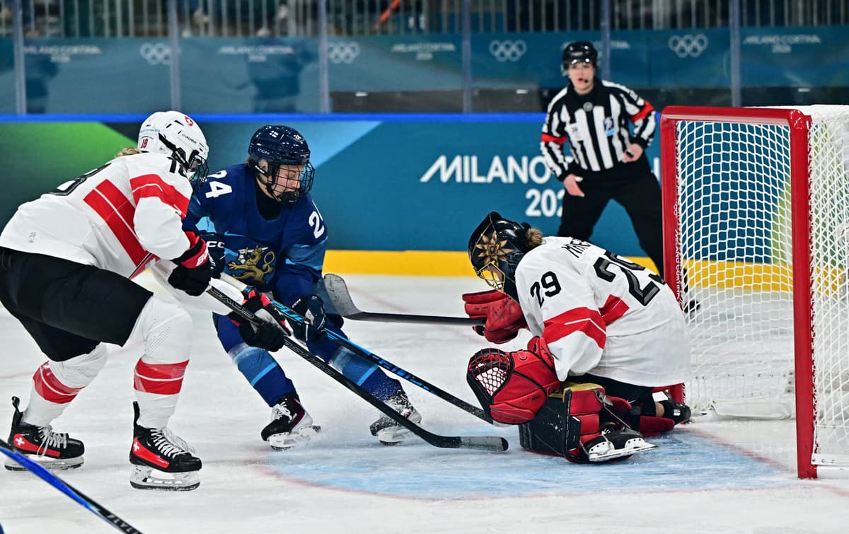 2026 Olympic Women’s Hockey Quarters: Switzerland vs. Finland
