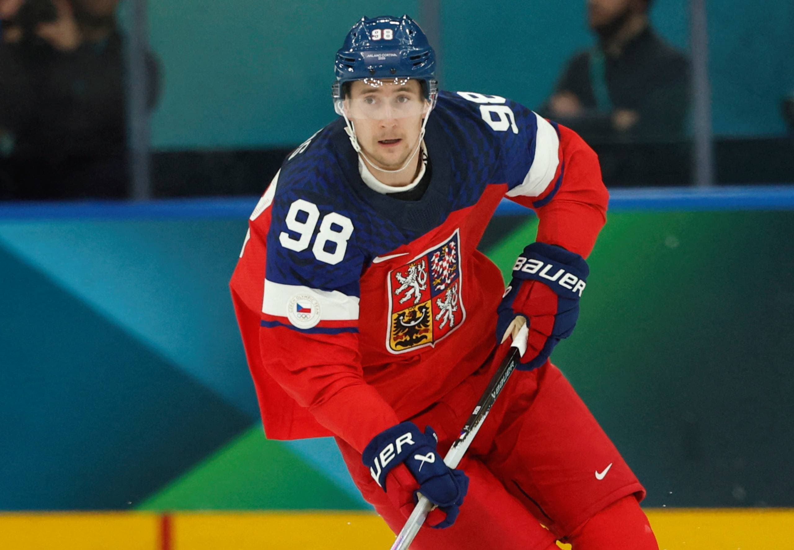 ‘We let them win the first one’: Czechia’s Necas on Olympic rematch against Canada