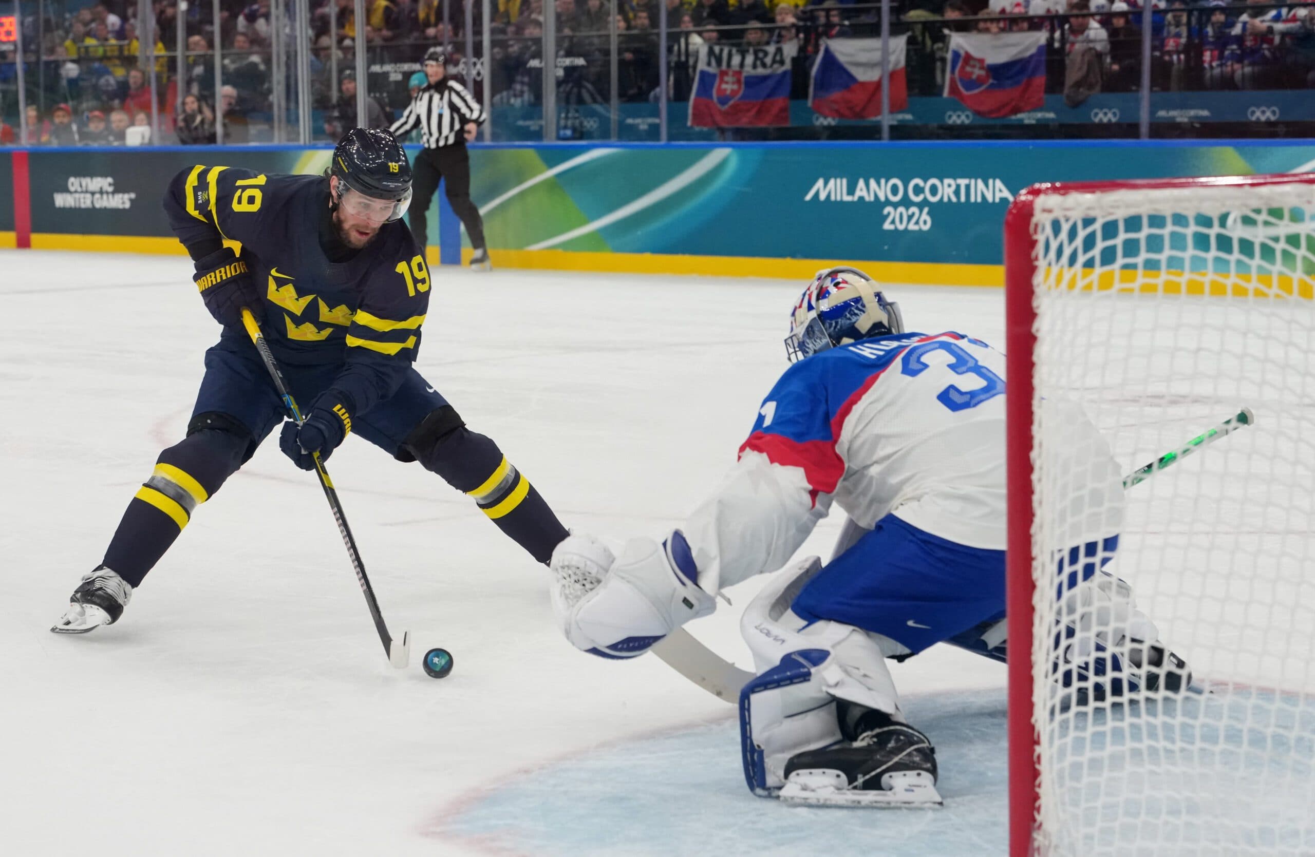 2026 Olympic Men’s Hockey: Top standouts from Slovakia vs. Sweden