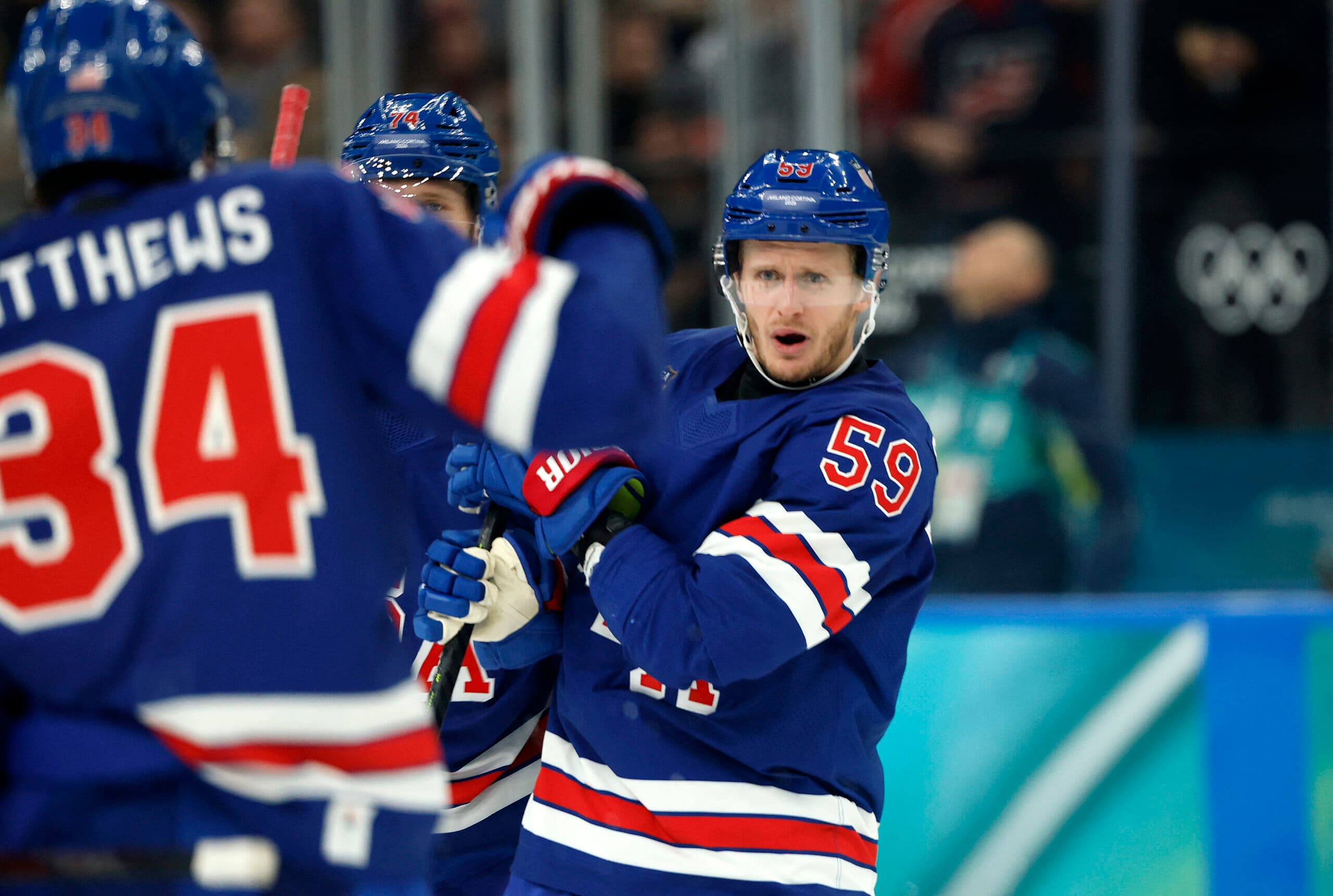 Jason Robertson and Cole Caufield, who each have 32 goals this season, were passed over by Team U.S.A.