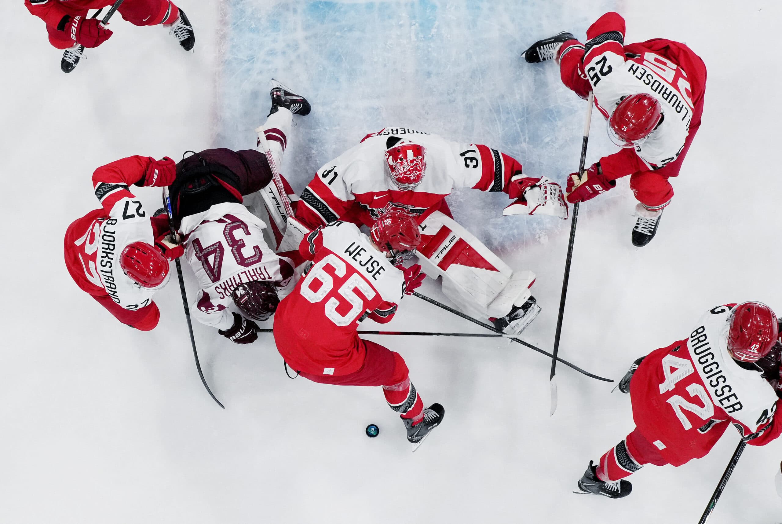 2026 Olympic Men’s Hockey: Top standouts from Denmark vs. Latvia