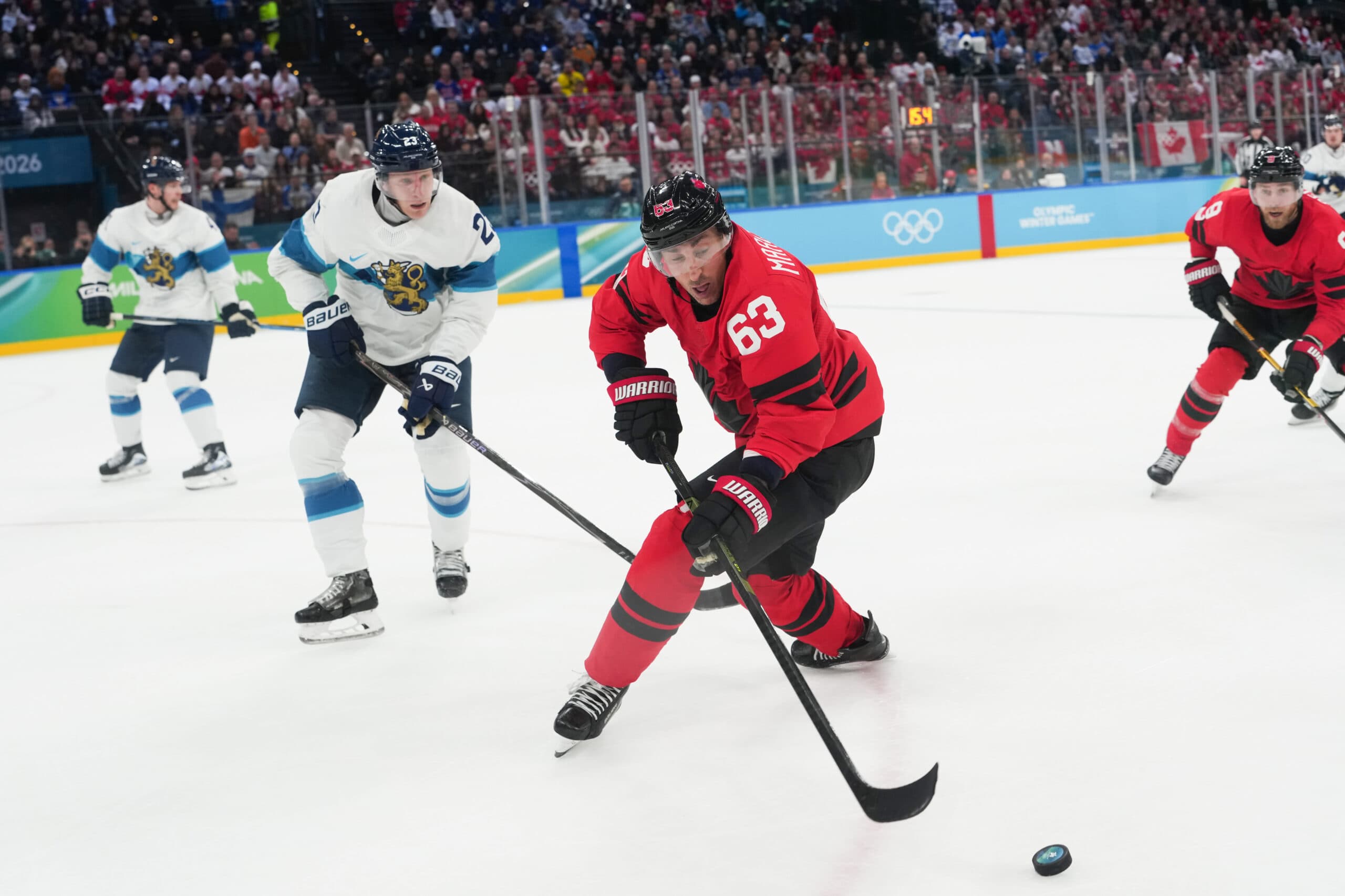 Canada's fourth line of Sam Bennett, Brad Marchand, and Tom Wilson gave Cooper reason to believe in them.