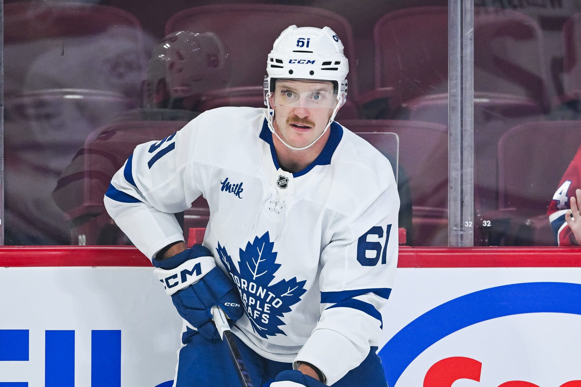 Leafs’ Michael Pezzetta ejected from game after tussle with official