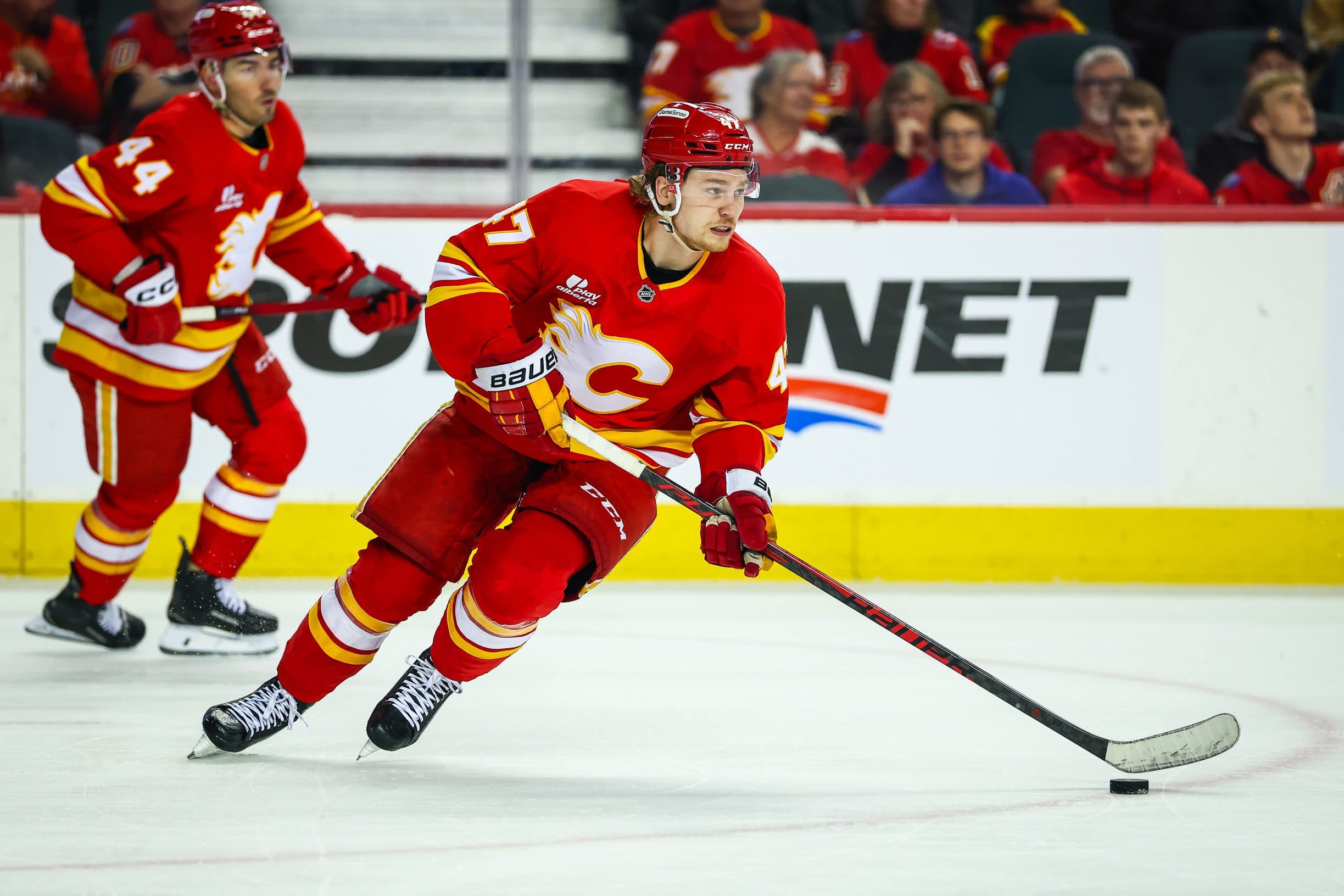 Flames’ Connor Zary day-to-day with upper-body injury; Tyson Gross to debut Sunday